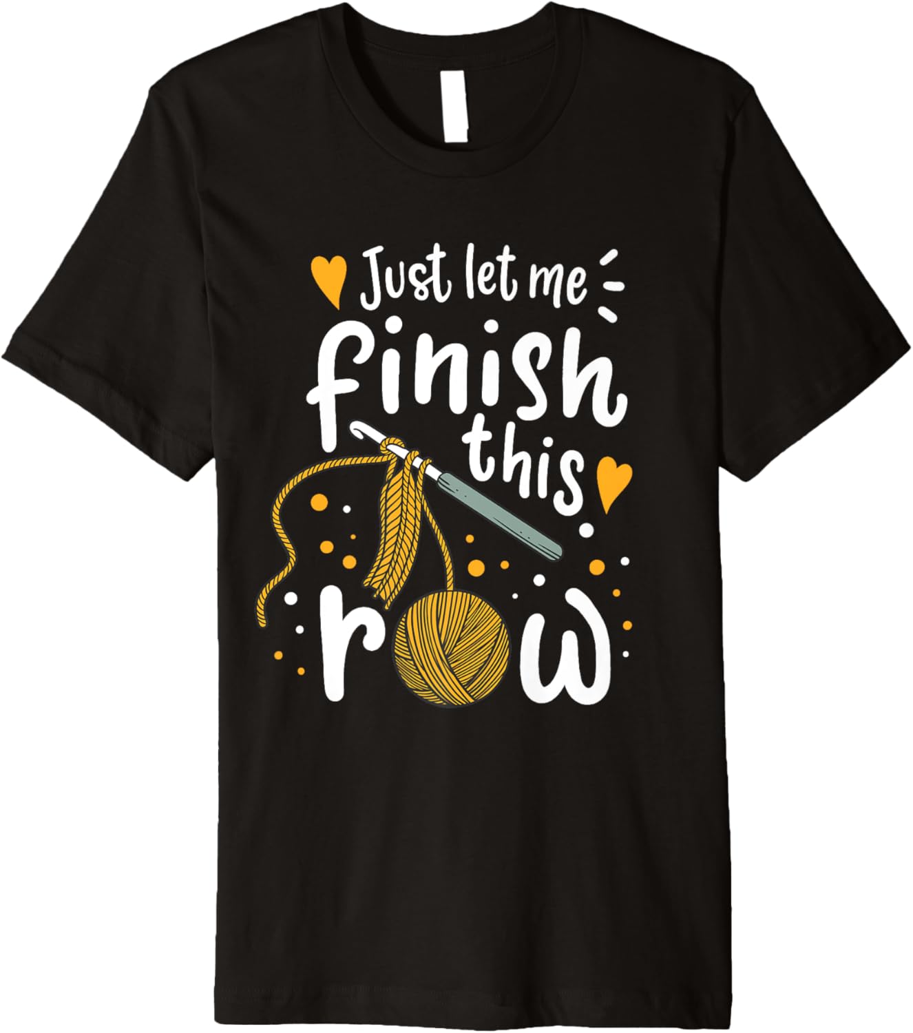 Knitting Crocheting Yarn Funny Premium