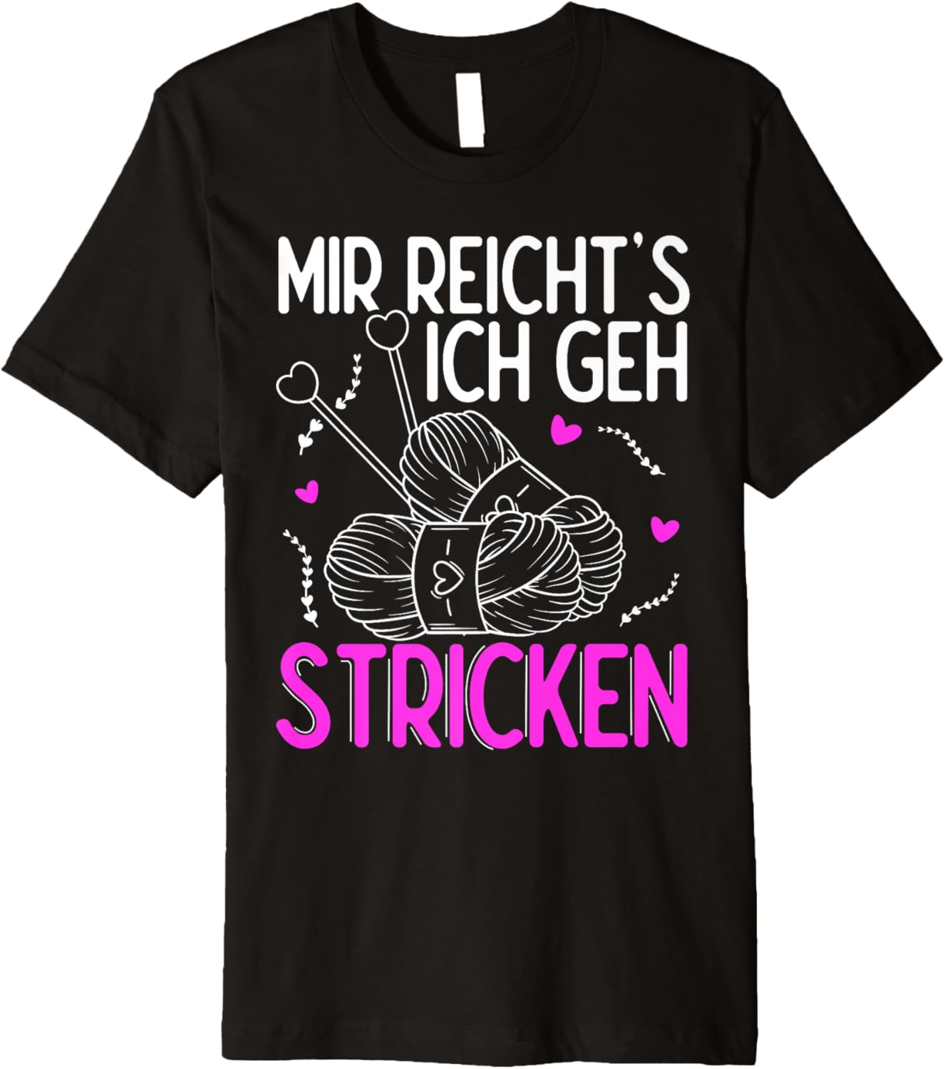 MIR REICHT'S ICH GEH knit yarn heart Premium