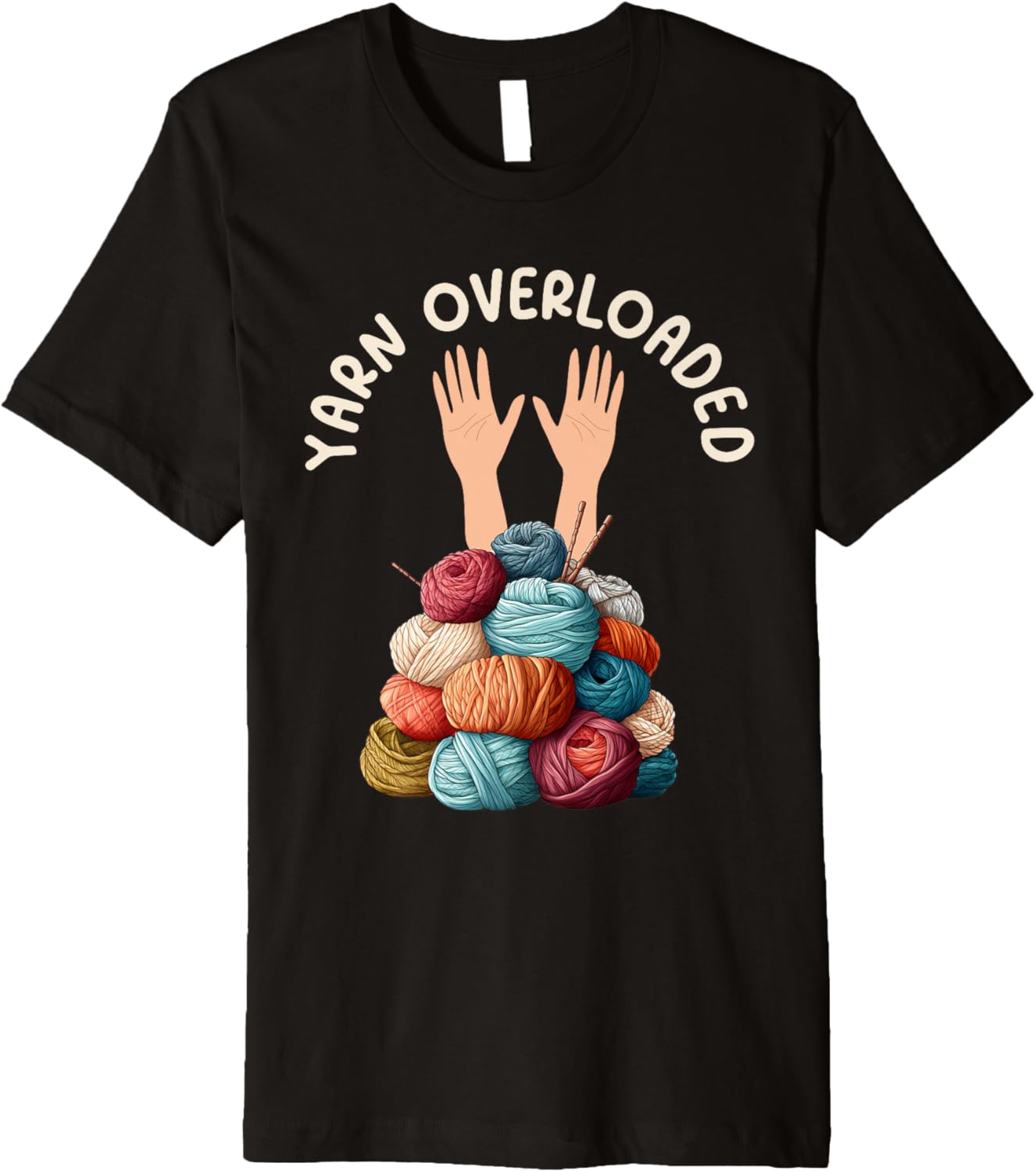 Yarn Collection YARN OVERLOADED Funny Yarn Collector Premium