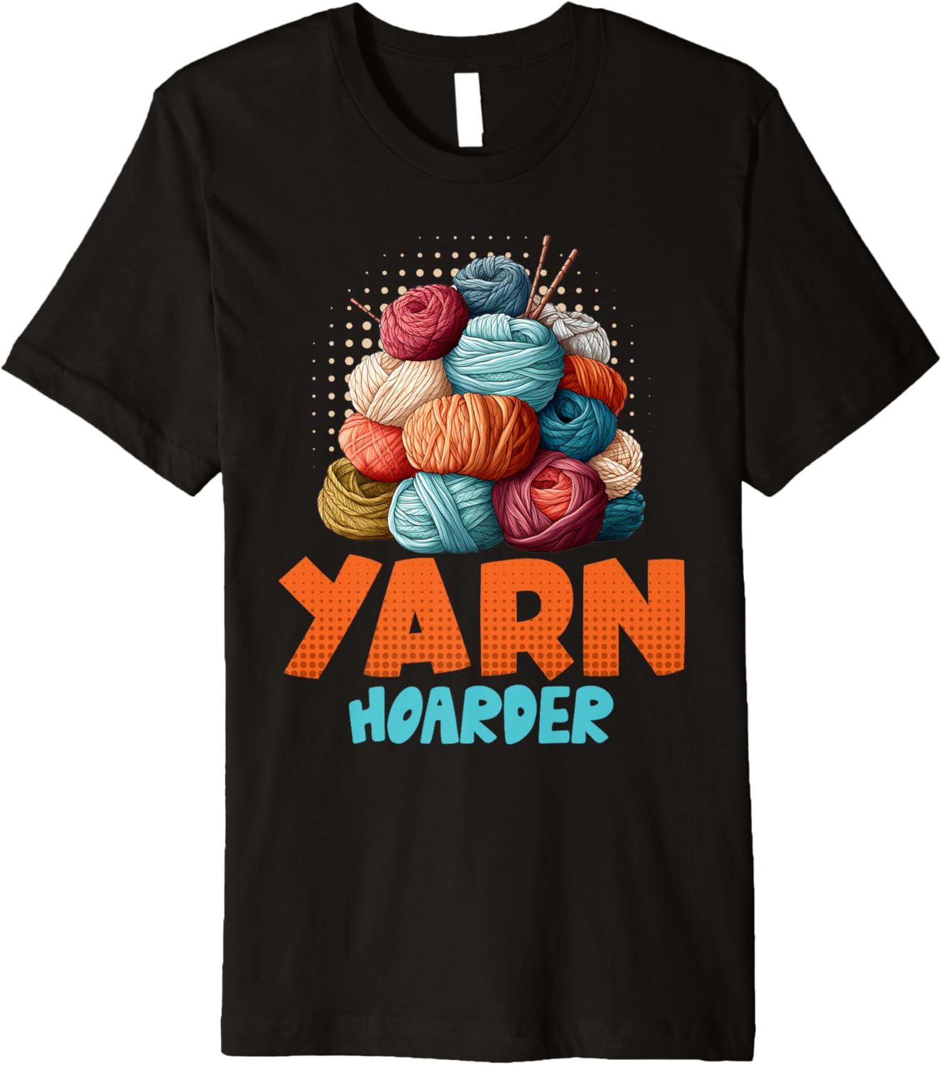 Yarn Collection YARN HOARDER Funny Yarn Collector Premium