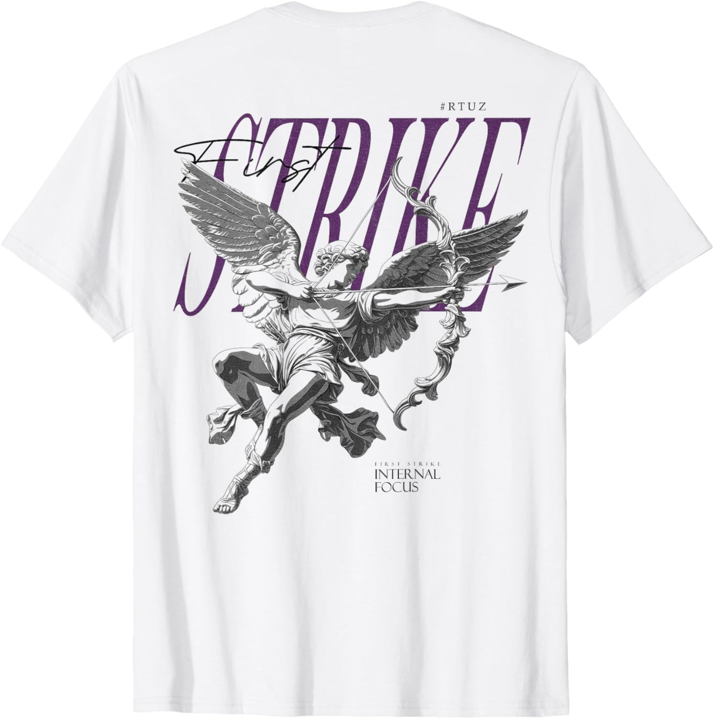 Hip Hop Vintage Edgy Urban Y2K Back Print Streetwear Angel