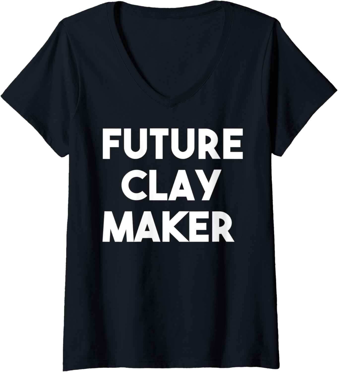 Womens Future Clay Maker V-Neck