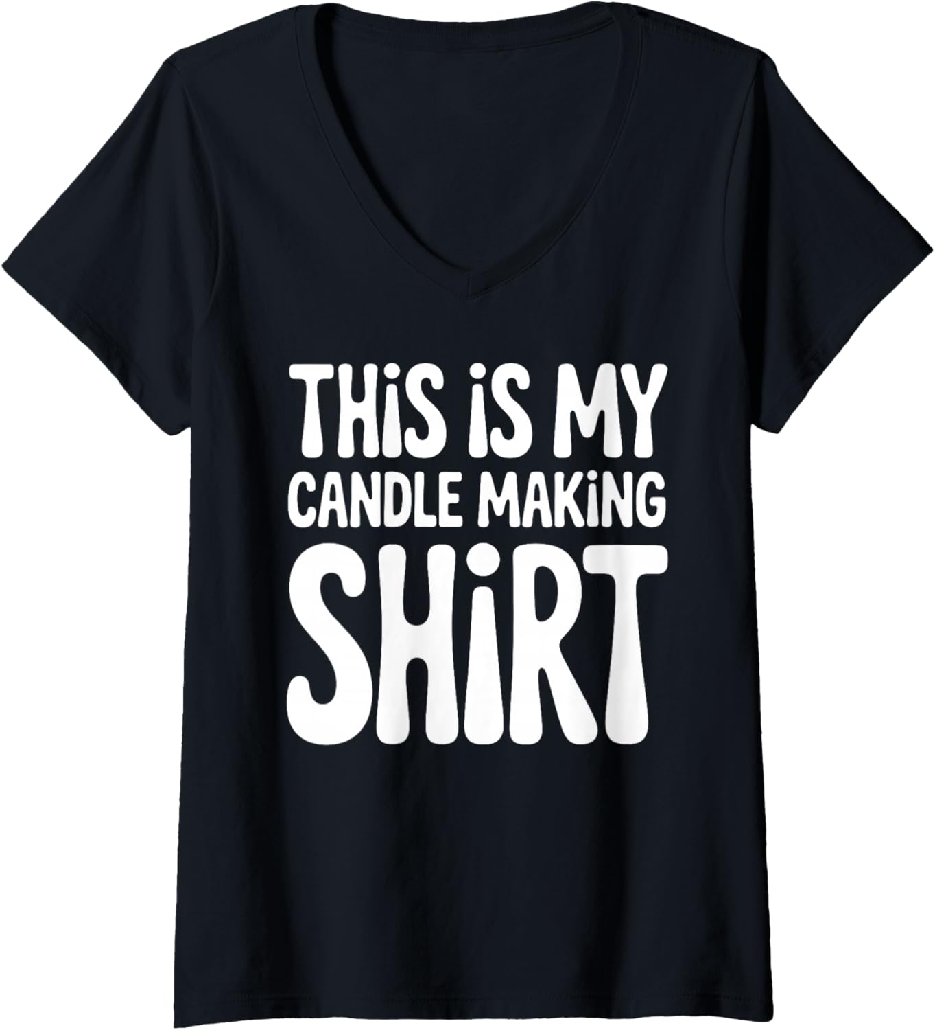 Womens Candle Making Art for Men Women Candle Lover Candle Maker V-Neck