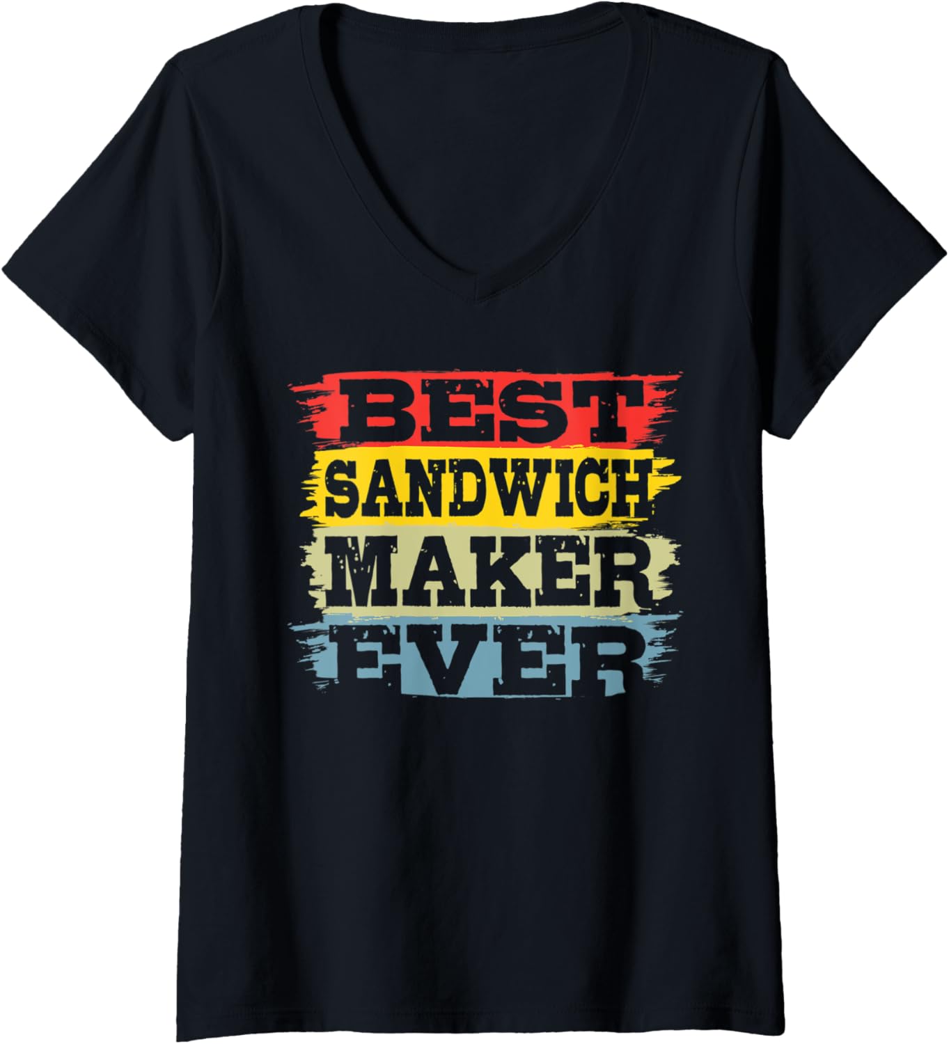 Womens Sandwich Master - Make Me A Sammich Best Sandwich Maker V-Neck