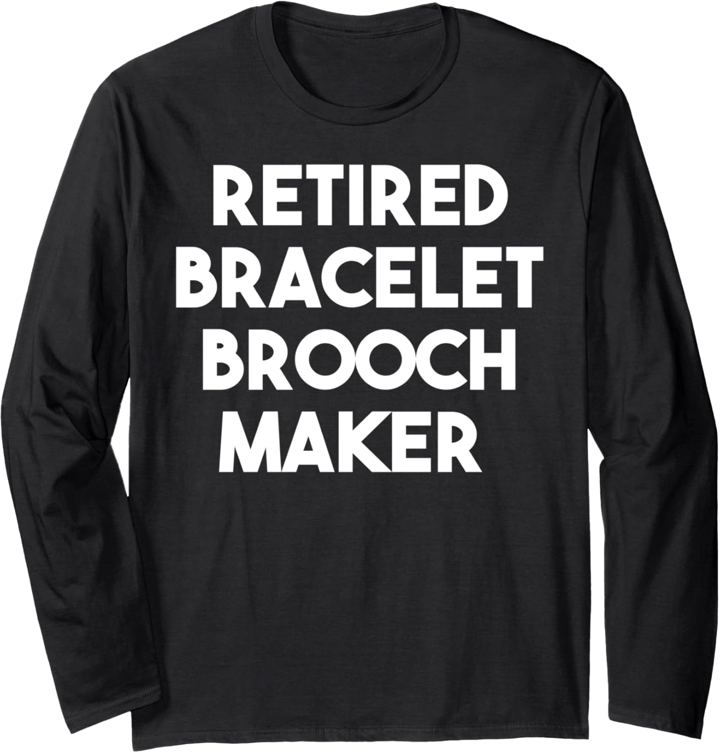 Retired Bracelet Brooch Maker Long Sleeve