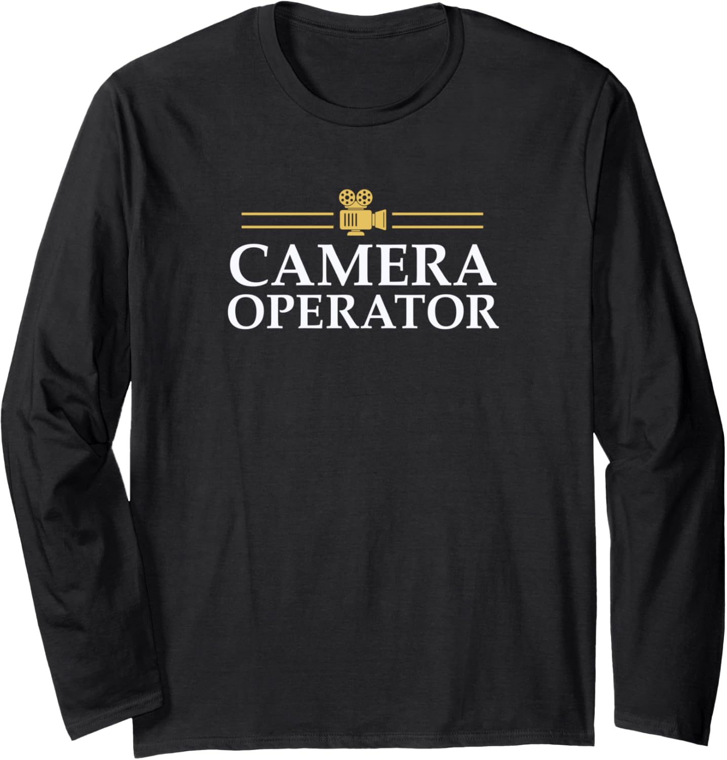 Camera Operator Film-Crew Filmmaker Shirt Long Sleeve