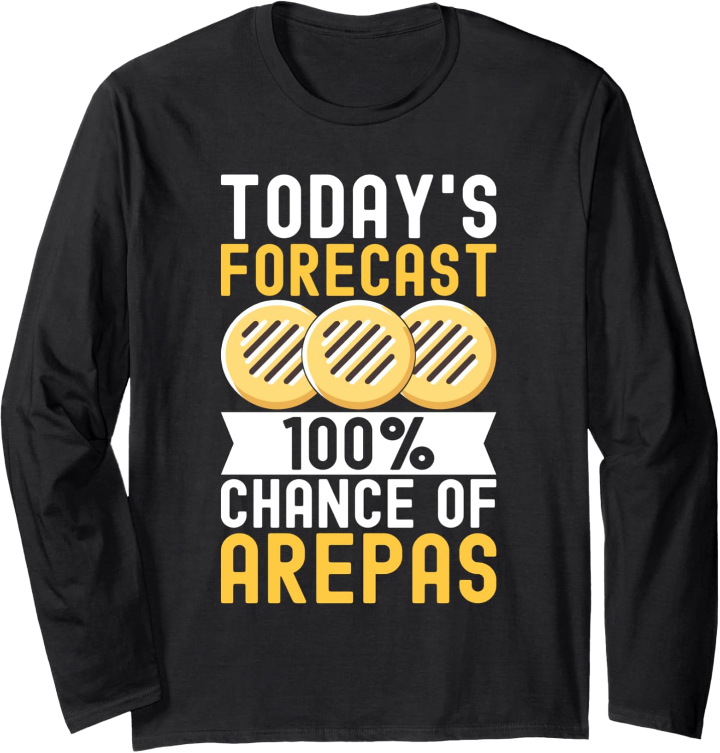 Arepa Maker Latin Snack Venezuela Food Long Sleeve