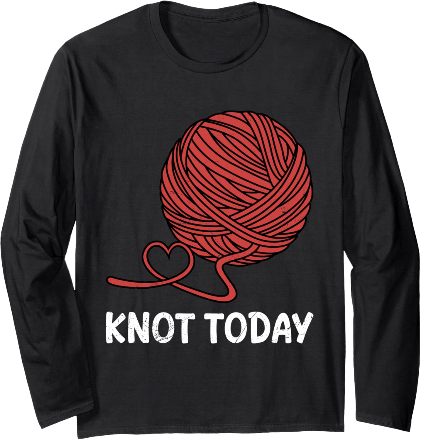 Yarn Collection KNOT TODAY Funny Yarn Collector Long Sleeve