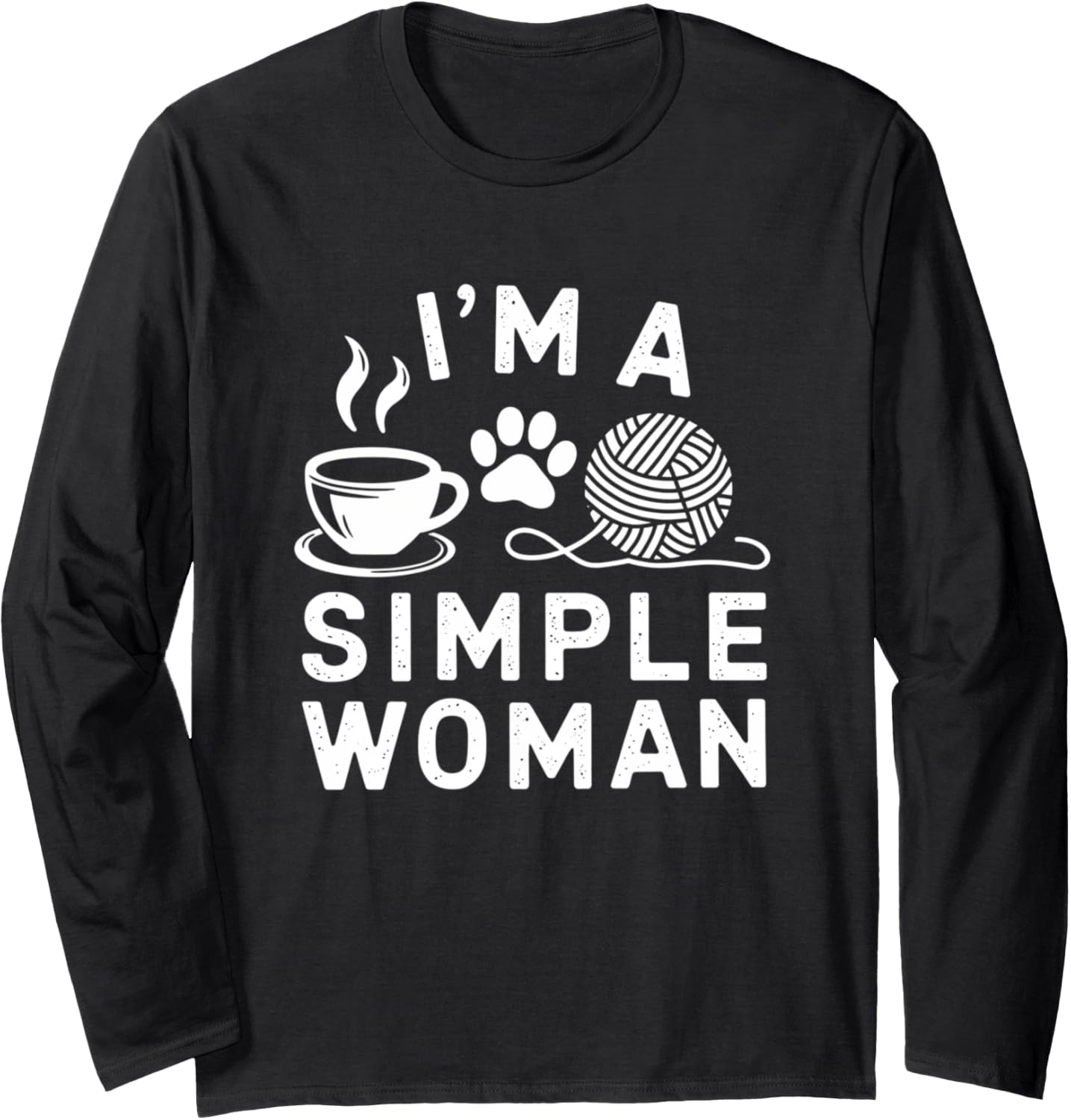 Cute Yarn Crocheting Knitting Long Sleeve