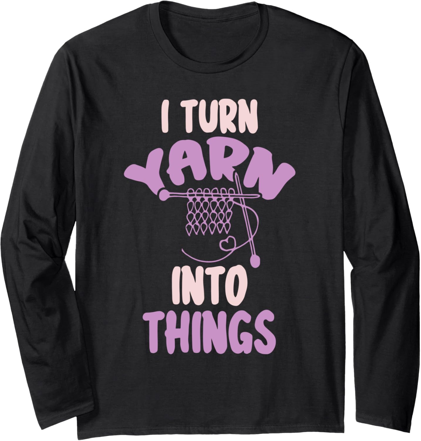 Funny Knitting Retirement Crochet Yarn Long Sleeve