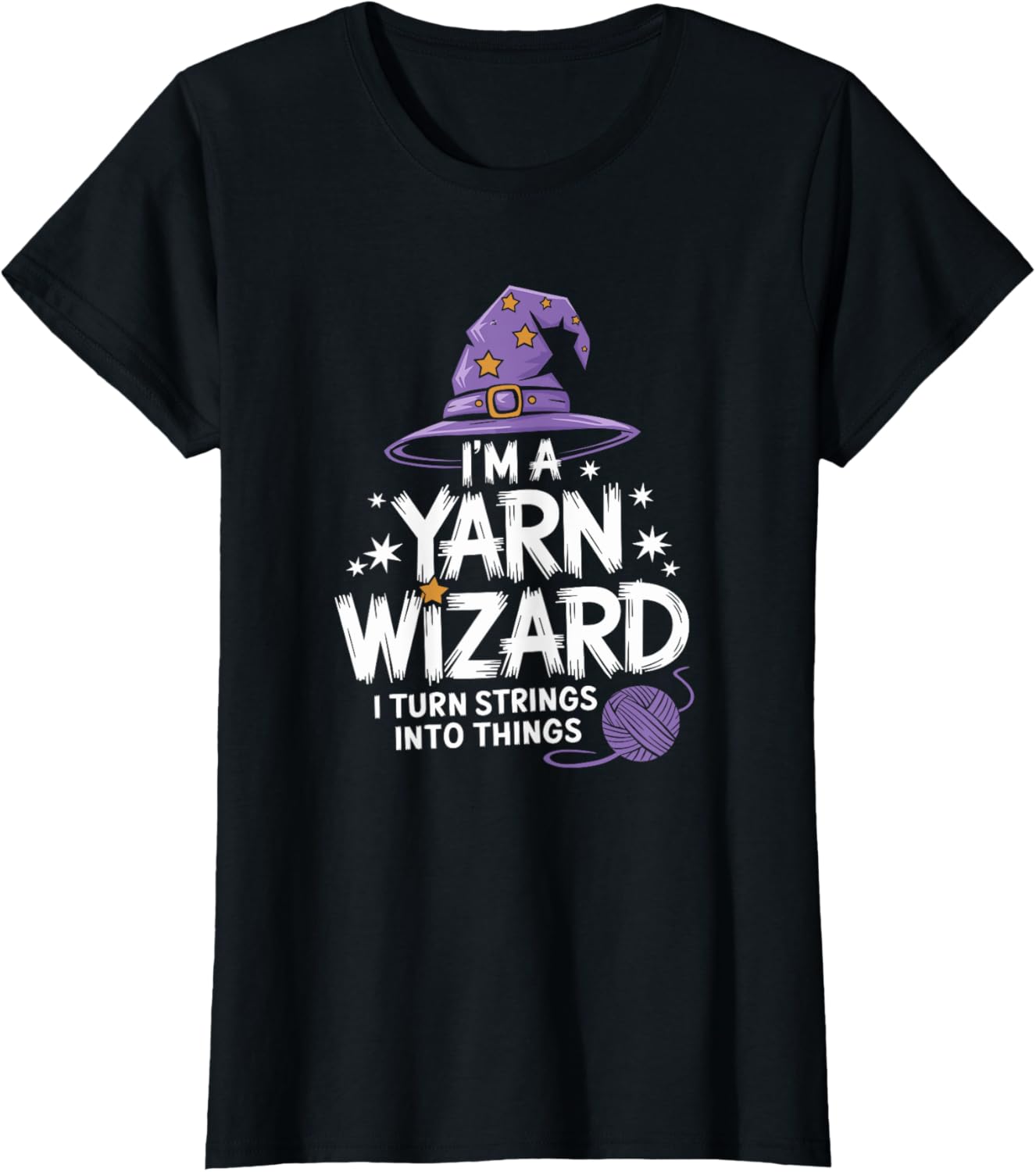 Funny Yarn Wizard Saying for Women