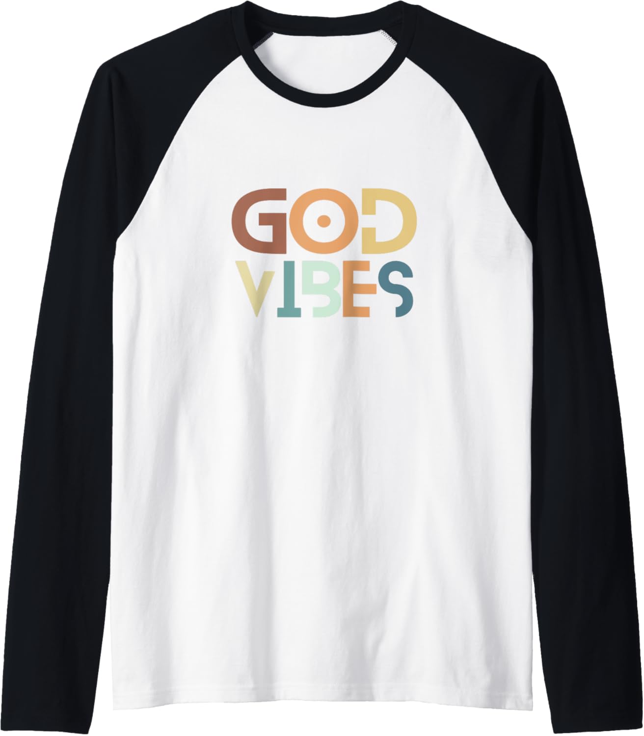 manifest Godspeed vibrate, higher align with divine energy Raglan Baseball Tee