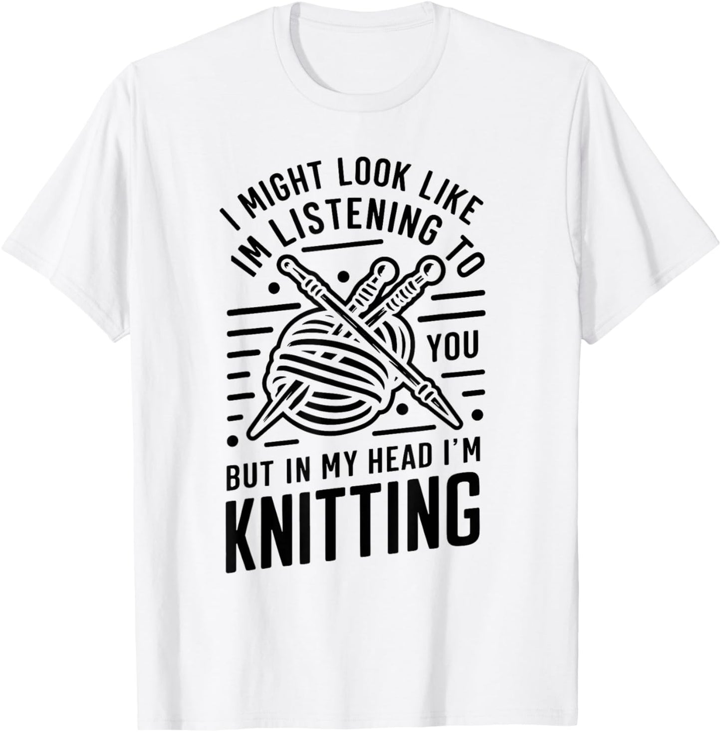 Funny Knitting Yarn Lover Knitter