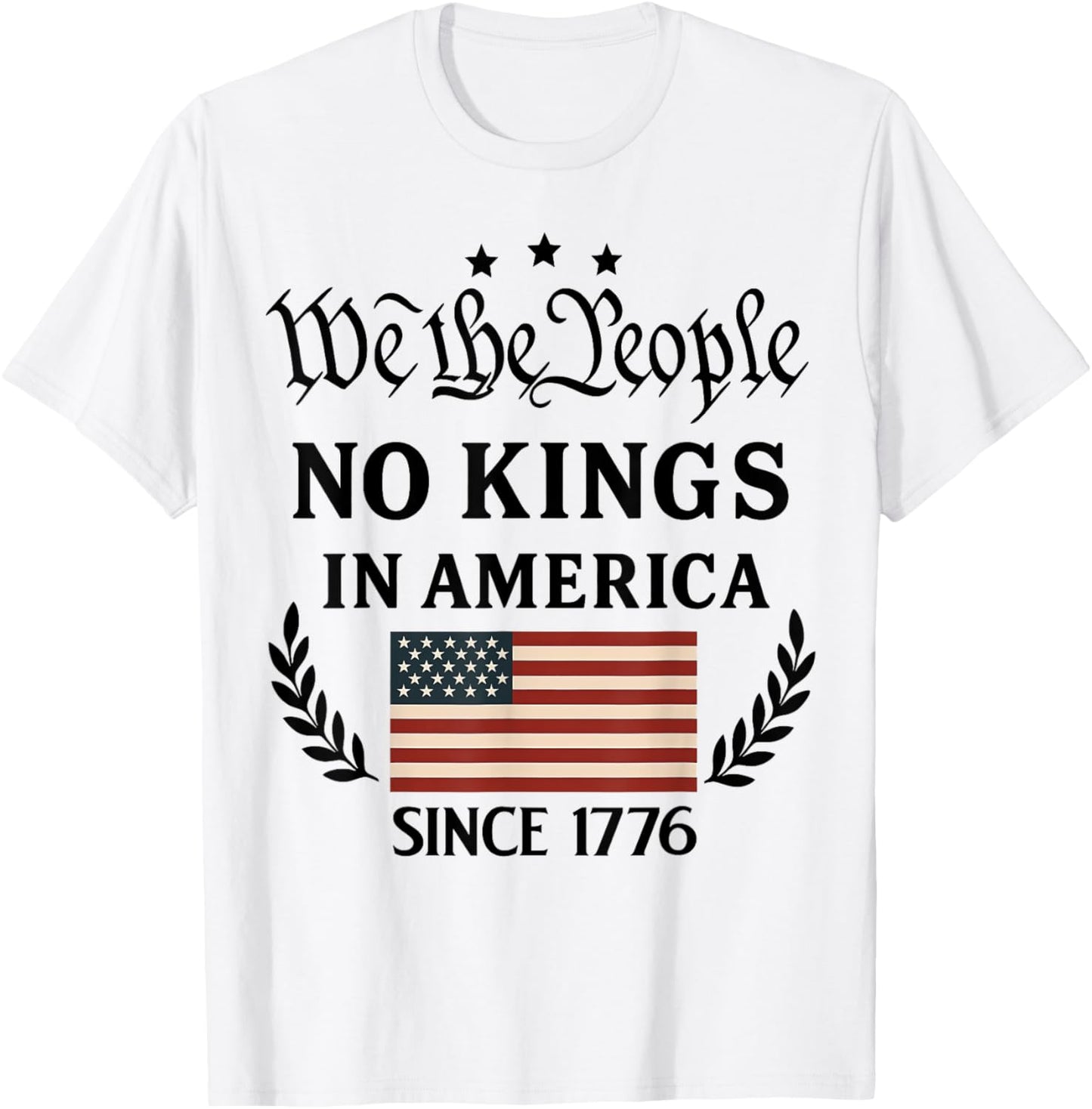 No Kings In America We The People Political Men Women