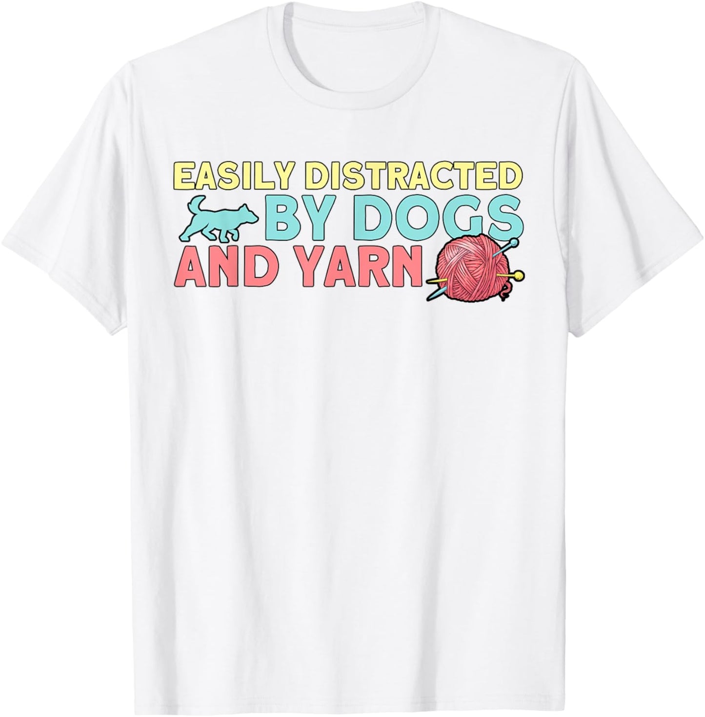 Knitting Knitter Dogs And Yarn