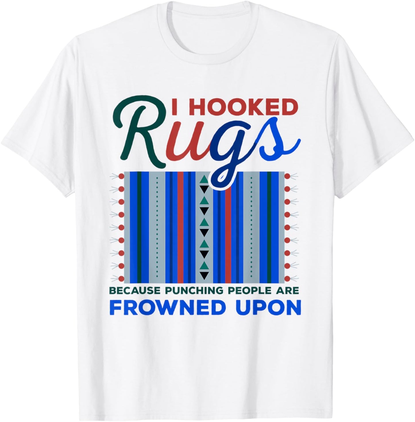 Funny Hugging Rugs Because Punching Rug Makers gift