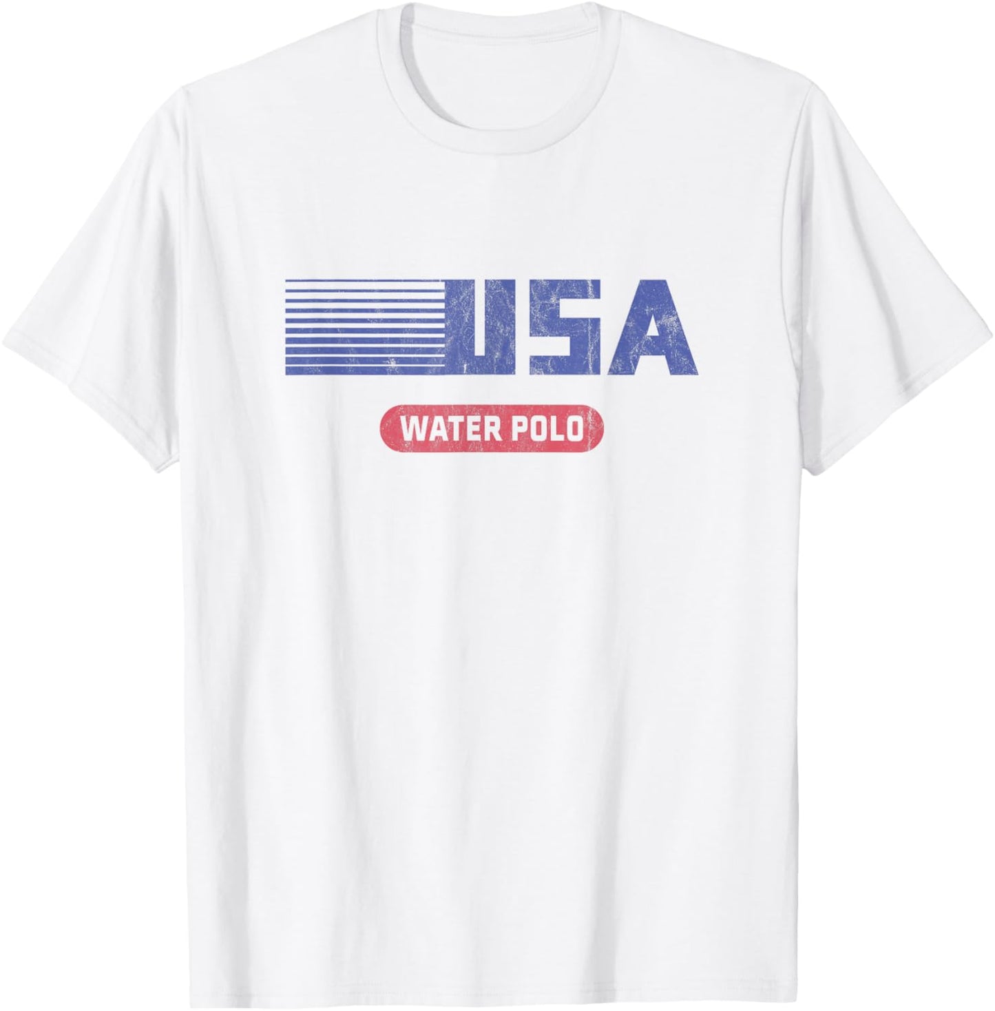 Retro Usa 2020 Team American Water Polo Vintage