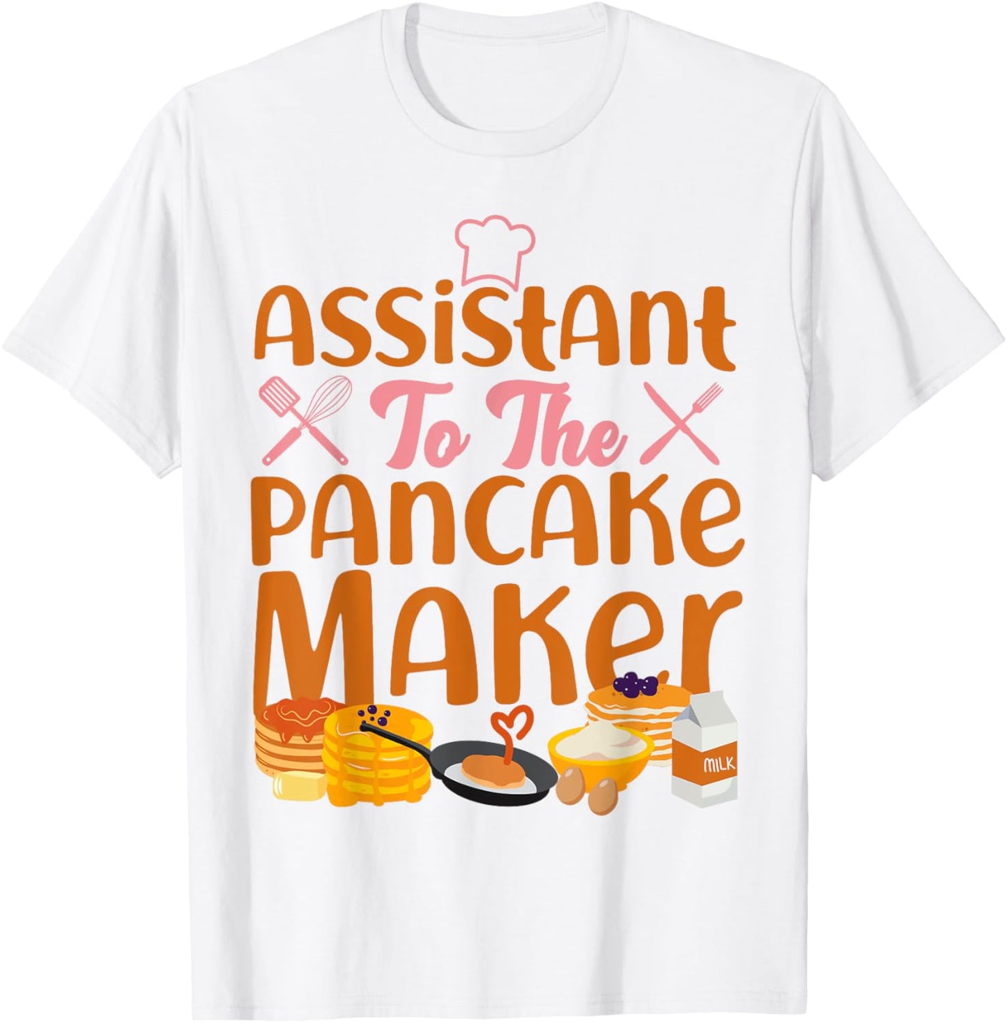 Pancake Lover Kids Assistant To The Pancake Maker