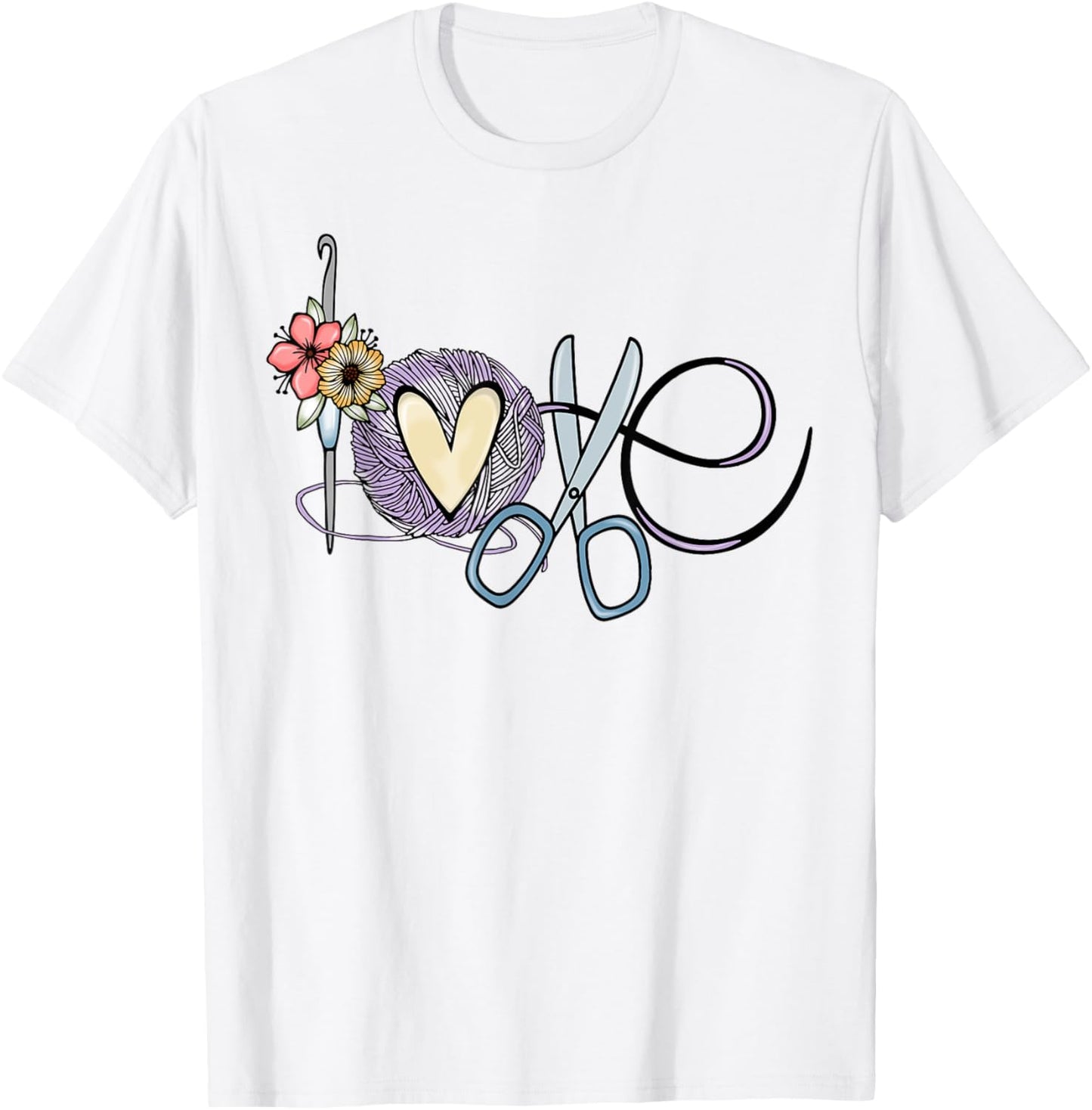 Cute Knitting Nerd Knit Love Yarn Crochet Lover