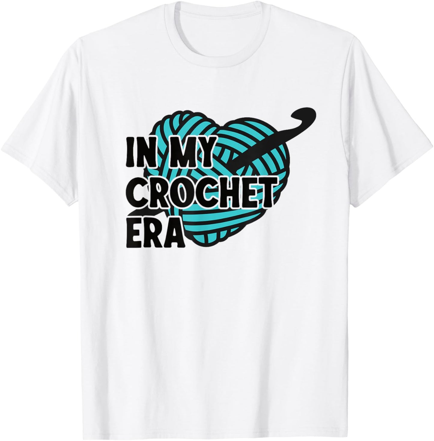 In My Crochet Era Funny Crochet Yarn Knitting