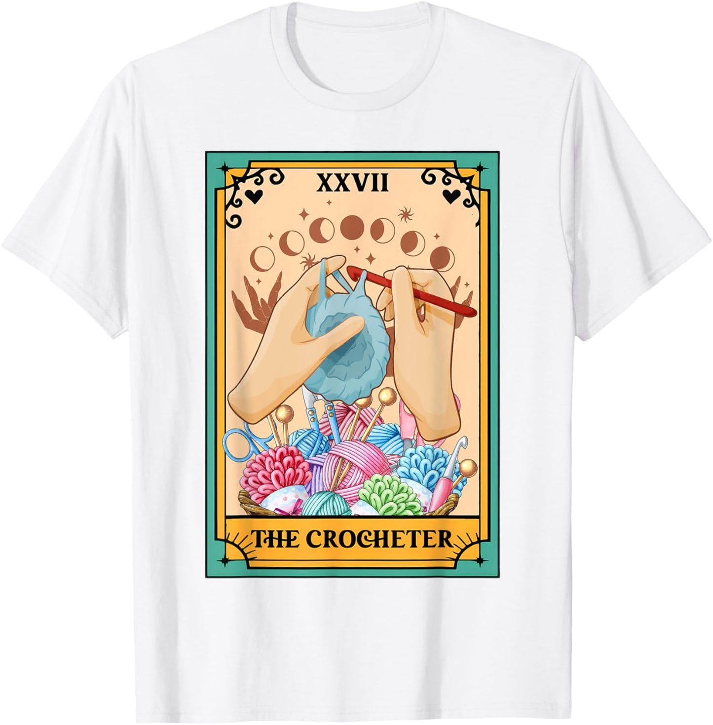 The Crocheter Tarot Card Hooker Crocheting Lover Yarn Lover