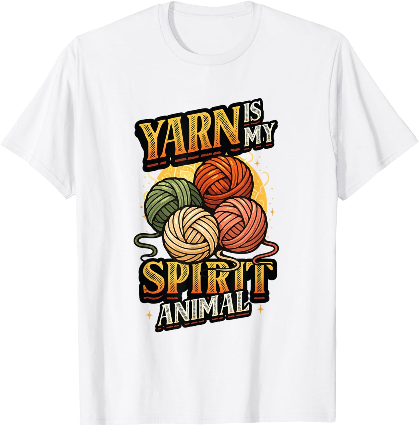 Knitting Chrocheting Yarn Is My Spirit Animal Yarn Lover