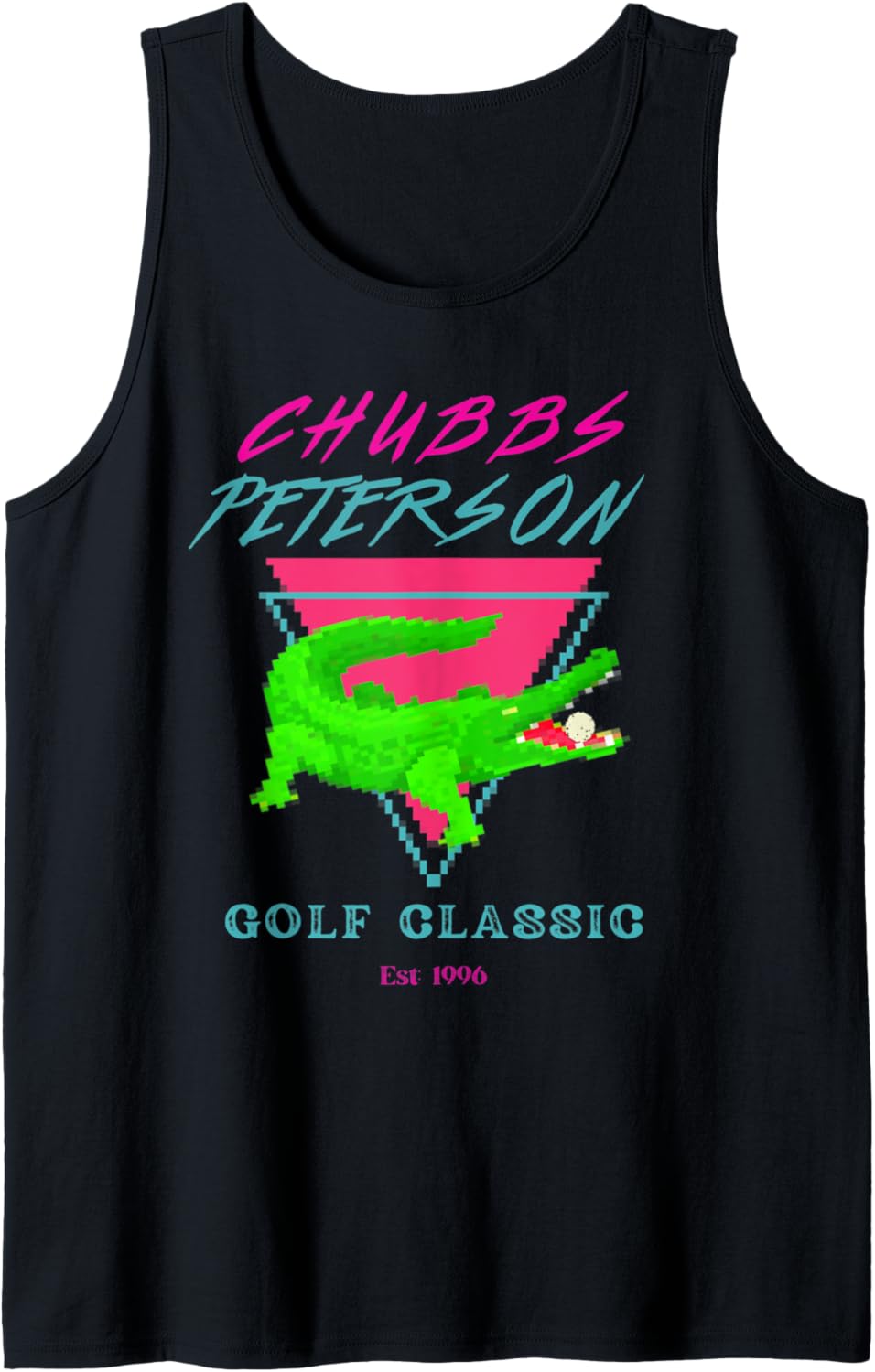 Funny Chubbs Peterson 90s Retro Golf Classic Alligator 1996 Tank Top