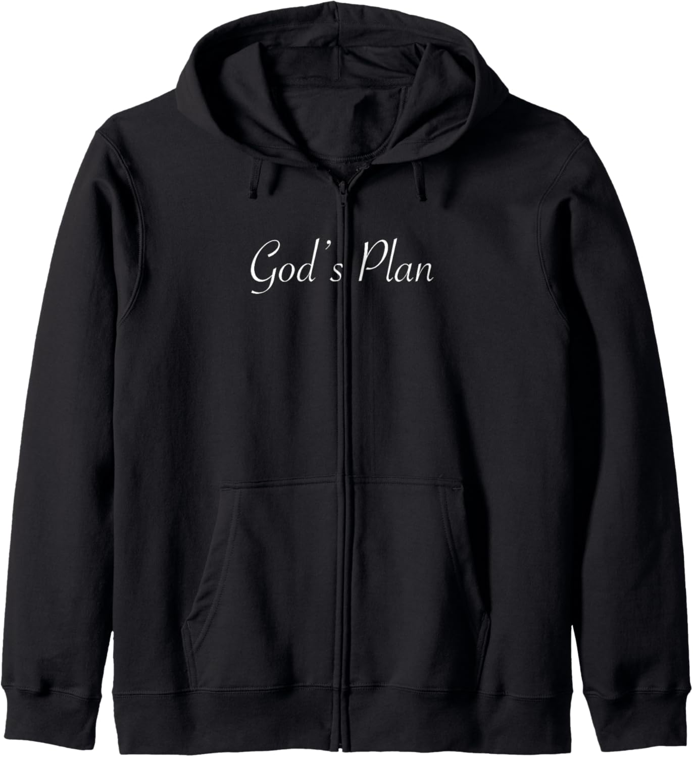 God's Plan Zip Hoodie