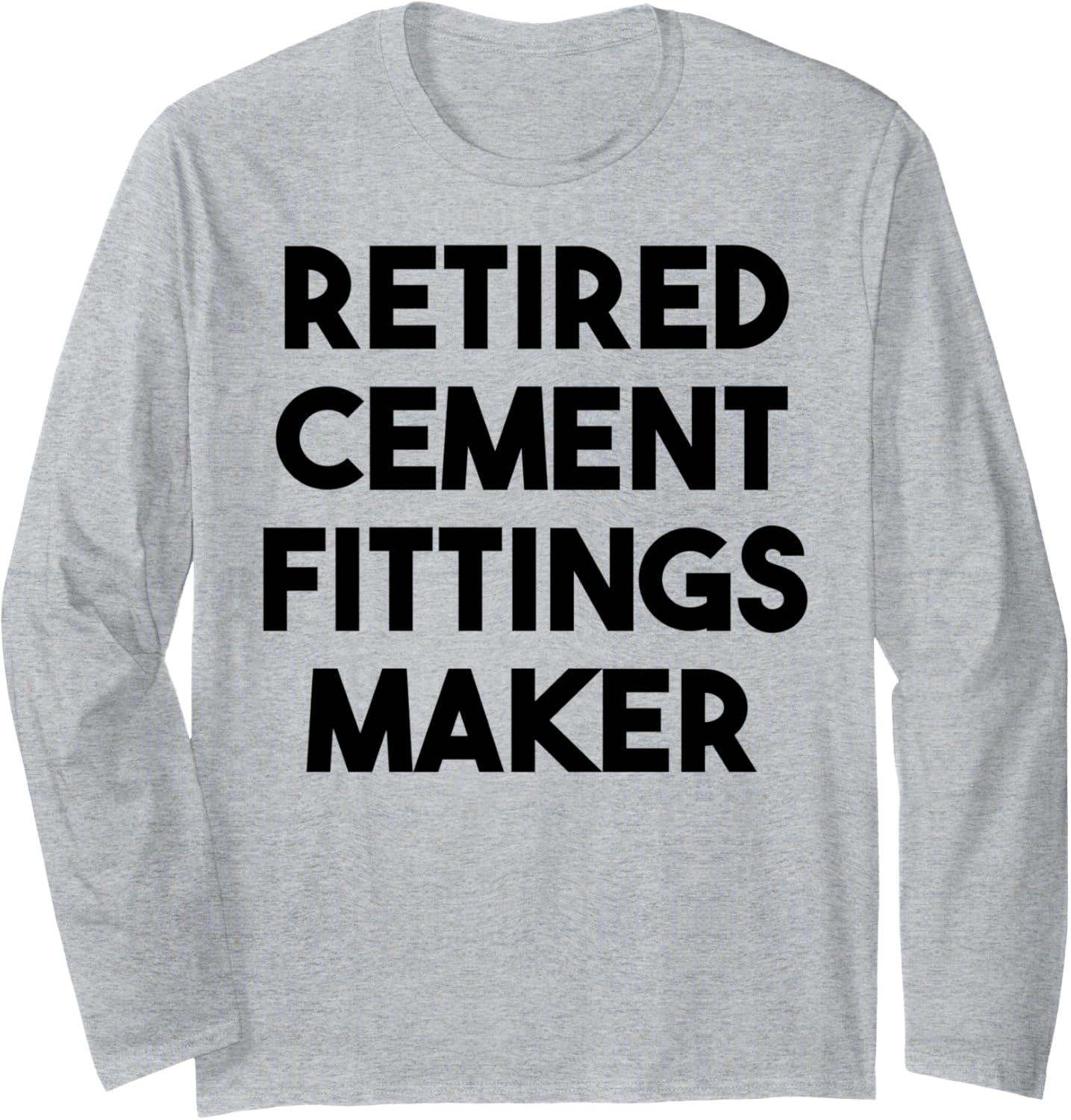 Retired Cement Fittings Maker Long Sleeve