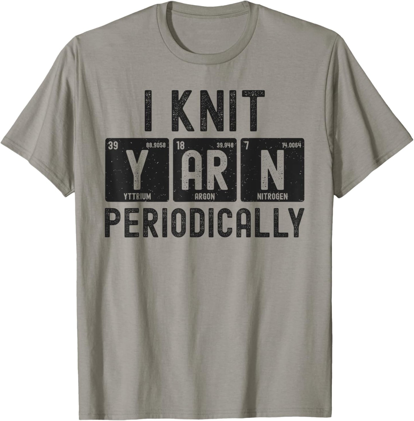 I Knit Yarn Periodically Funny Knitting Yarn Crochet