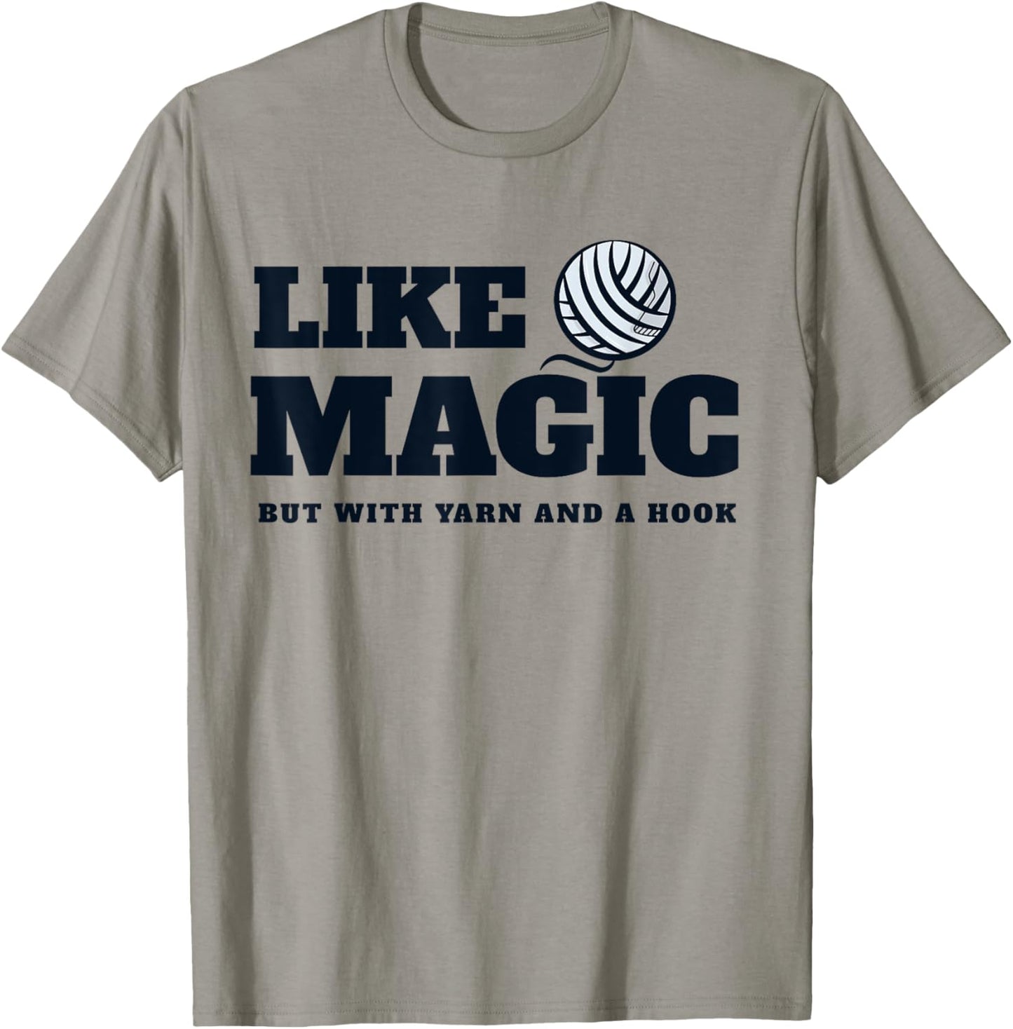 Crocheting: it\u2019s like magic, but with yarn and a hook.