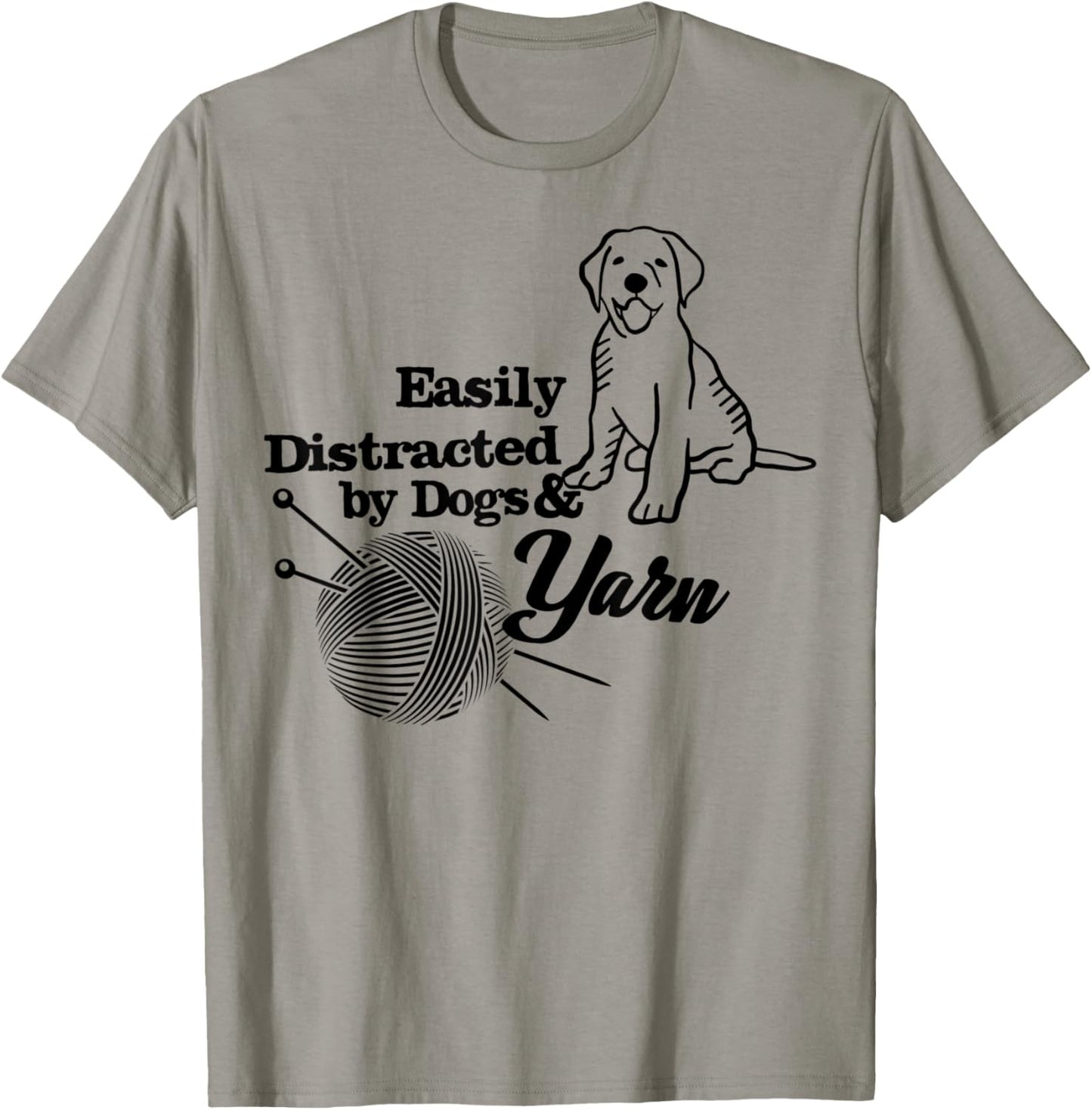 Women Easily Distracted by Dogs and Yarn