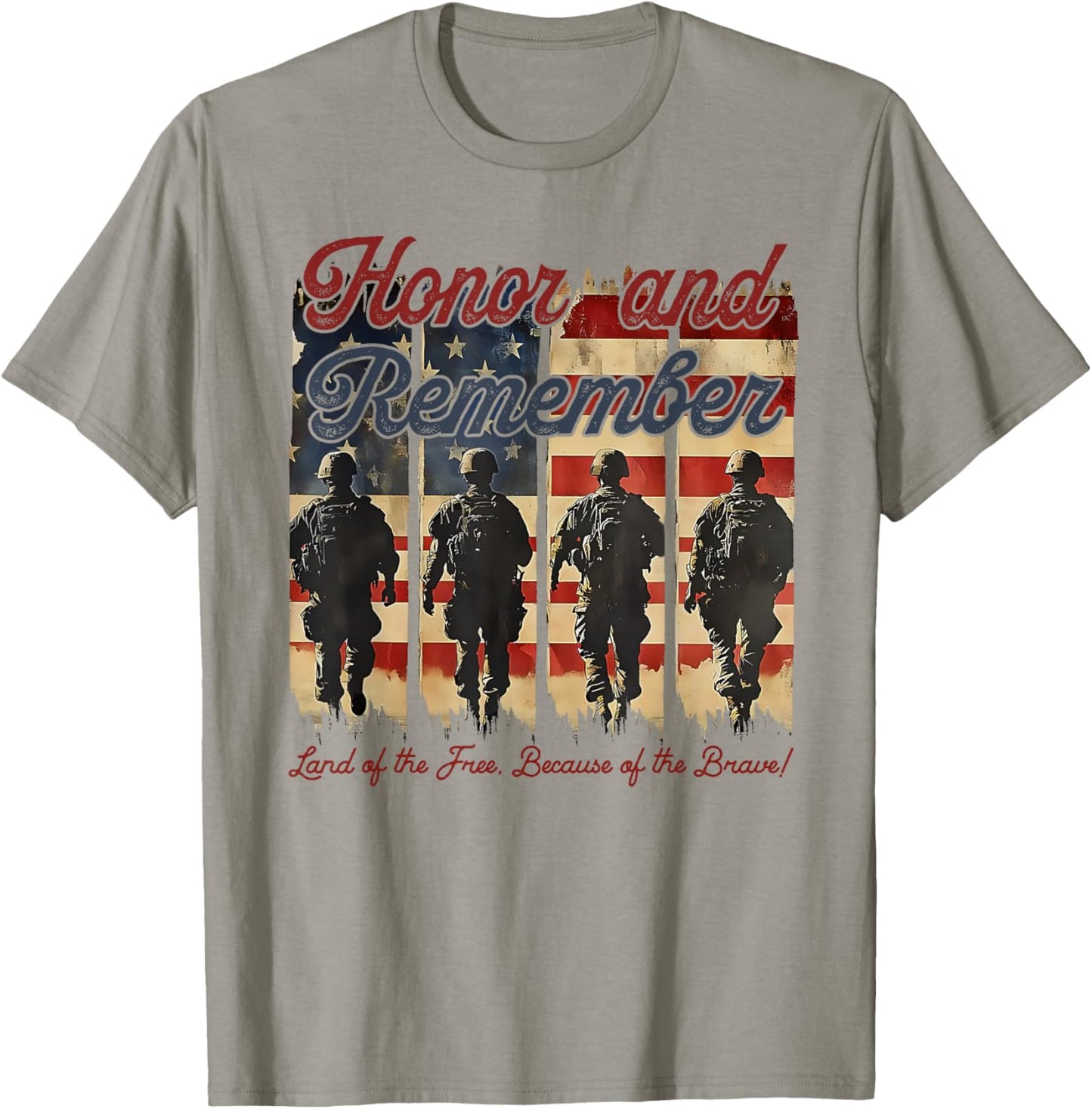 Memorial Day Usa Flag Remember Honor Patriot Men Women Kids