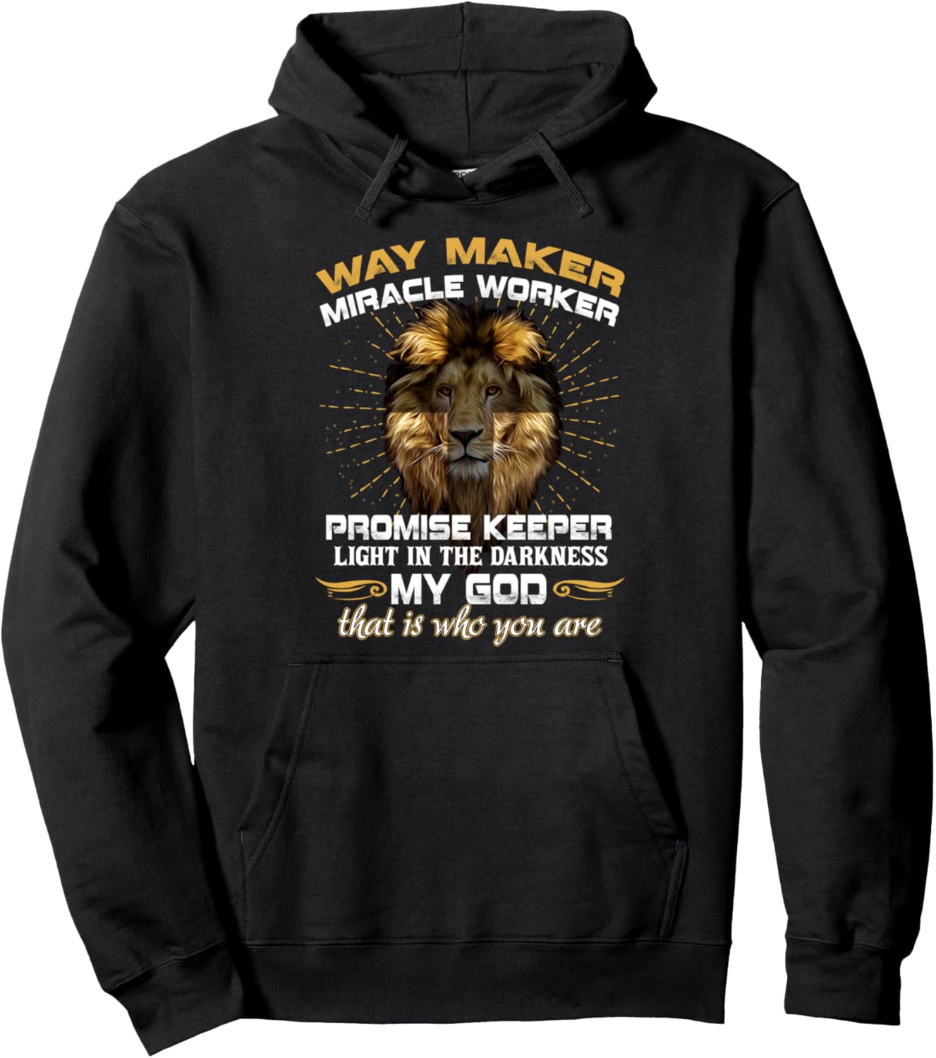 Way maker miracle worker t shirt Pullover Hoodie
