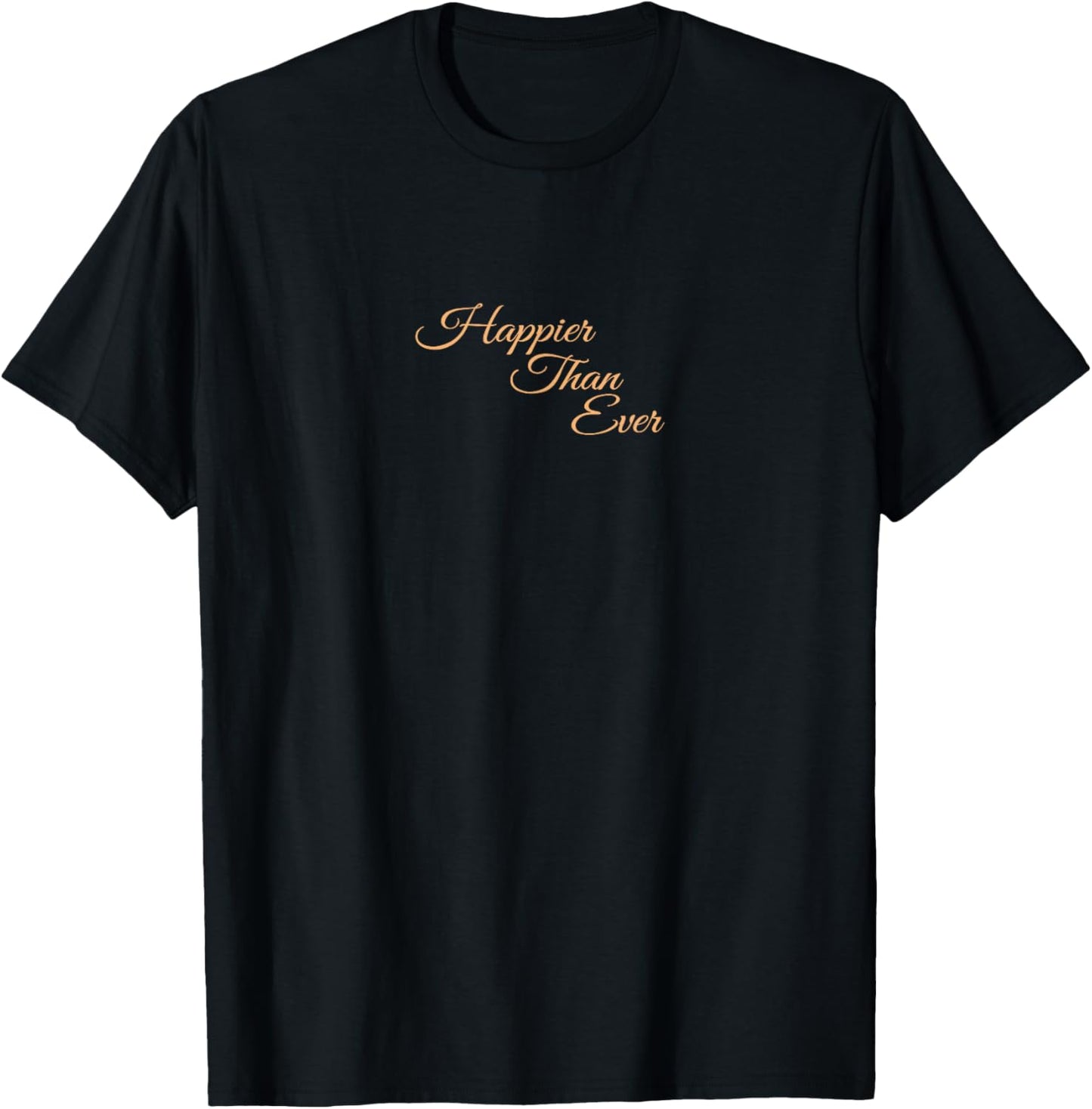 Happier Than Ever Y2K Aesthetic Vintage Style Crewneck