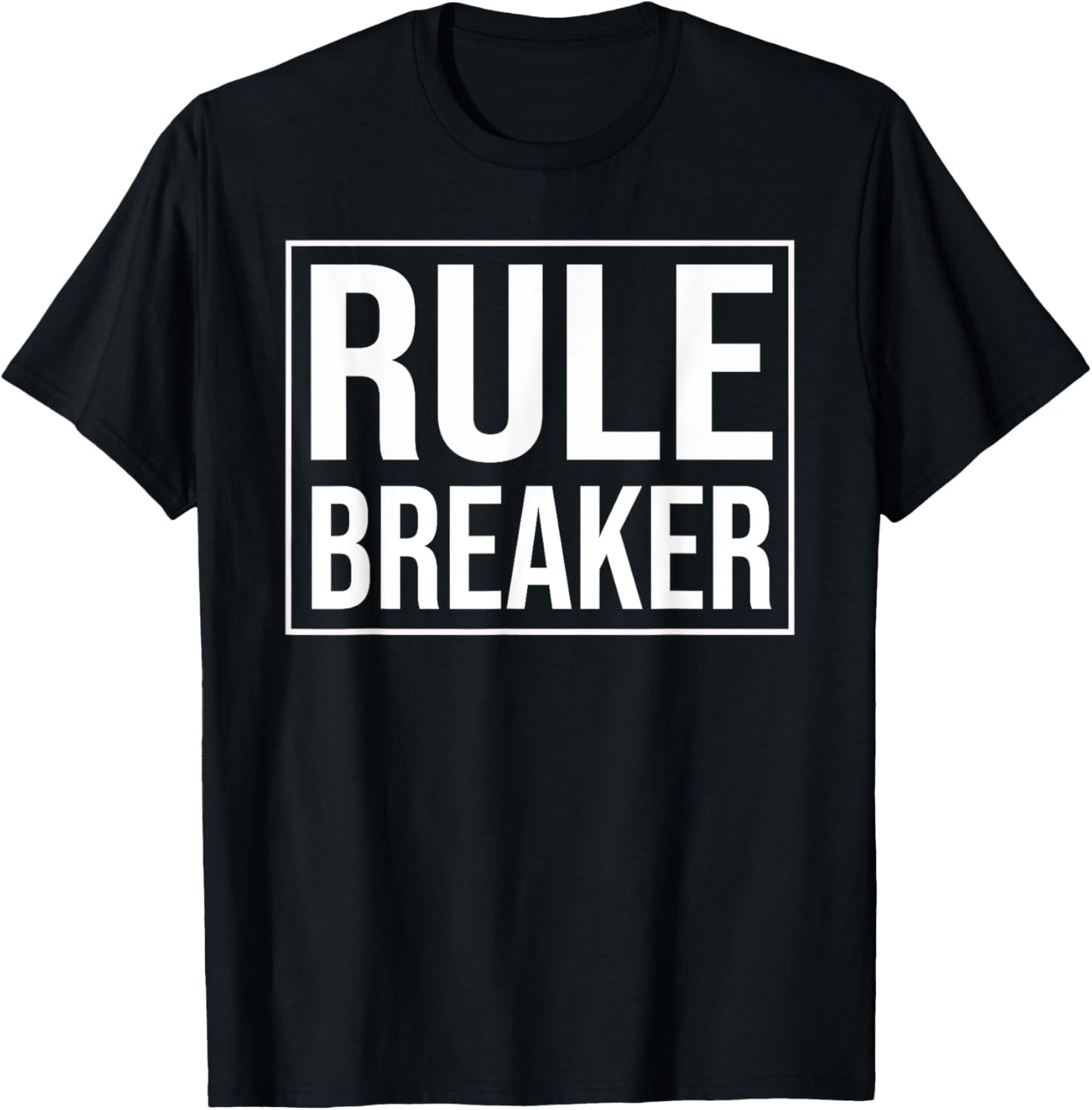 Funny Group Matching Family T-Shirts Rule Maker Breaker Tees
