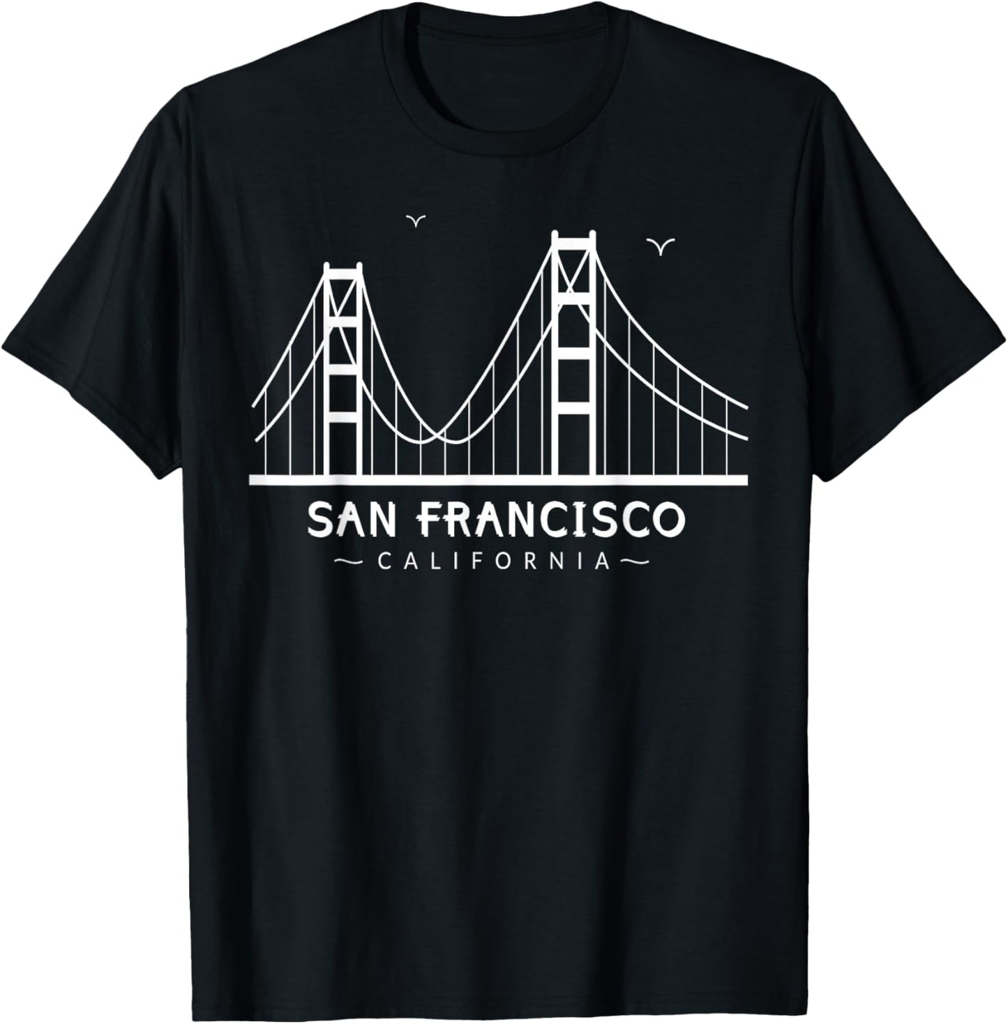 Golden Gate Bridge San Francisco California Usa T Shirt