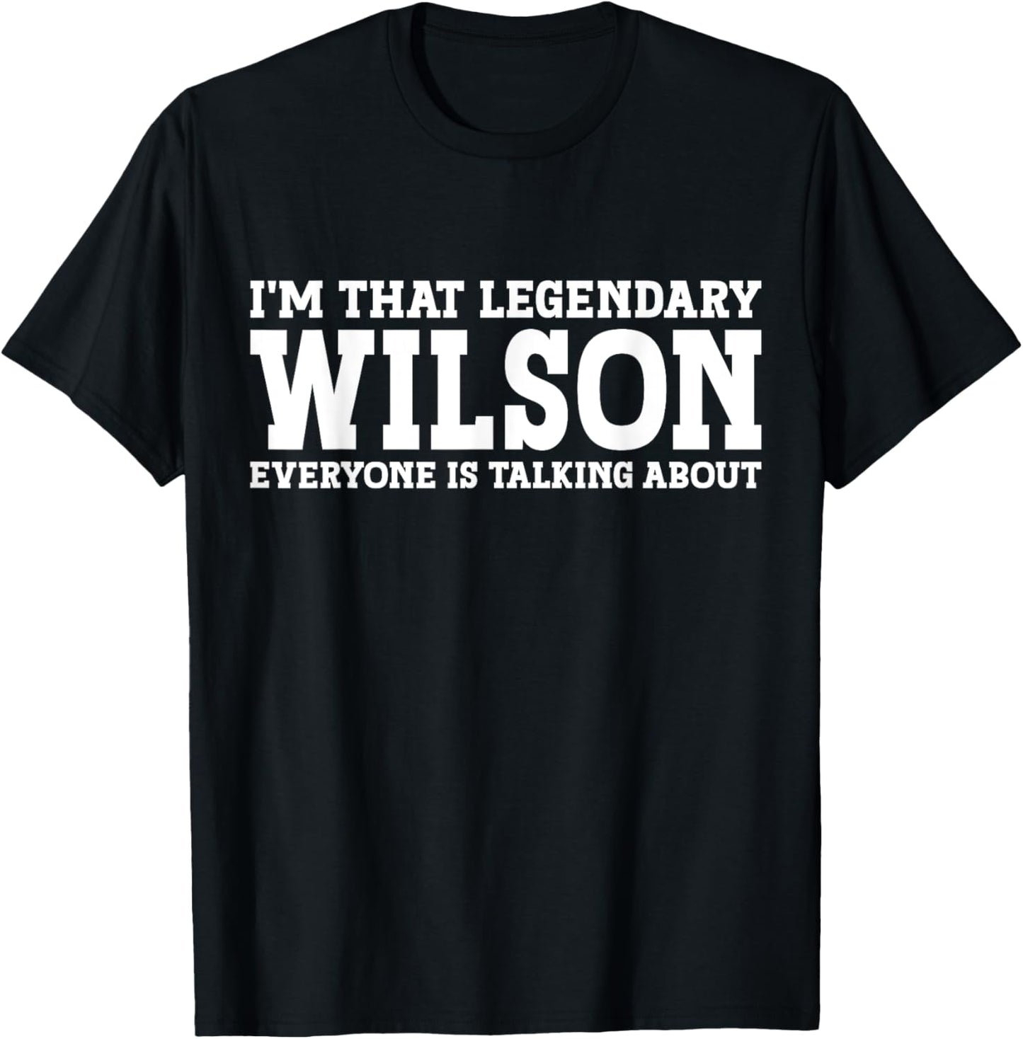 Wilson Personal Name Funny Wilson