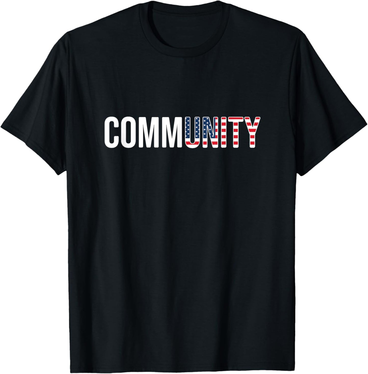 Community Unity Usa Flag Red White Blue Patriotic American