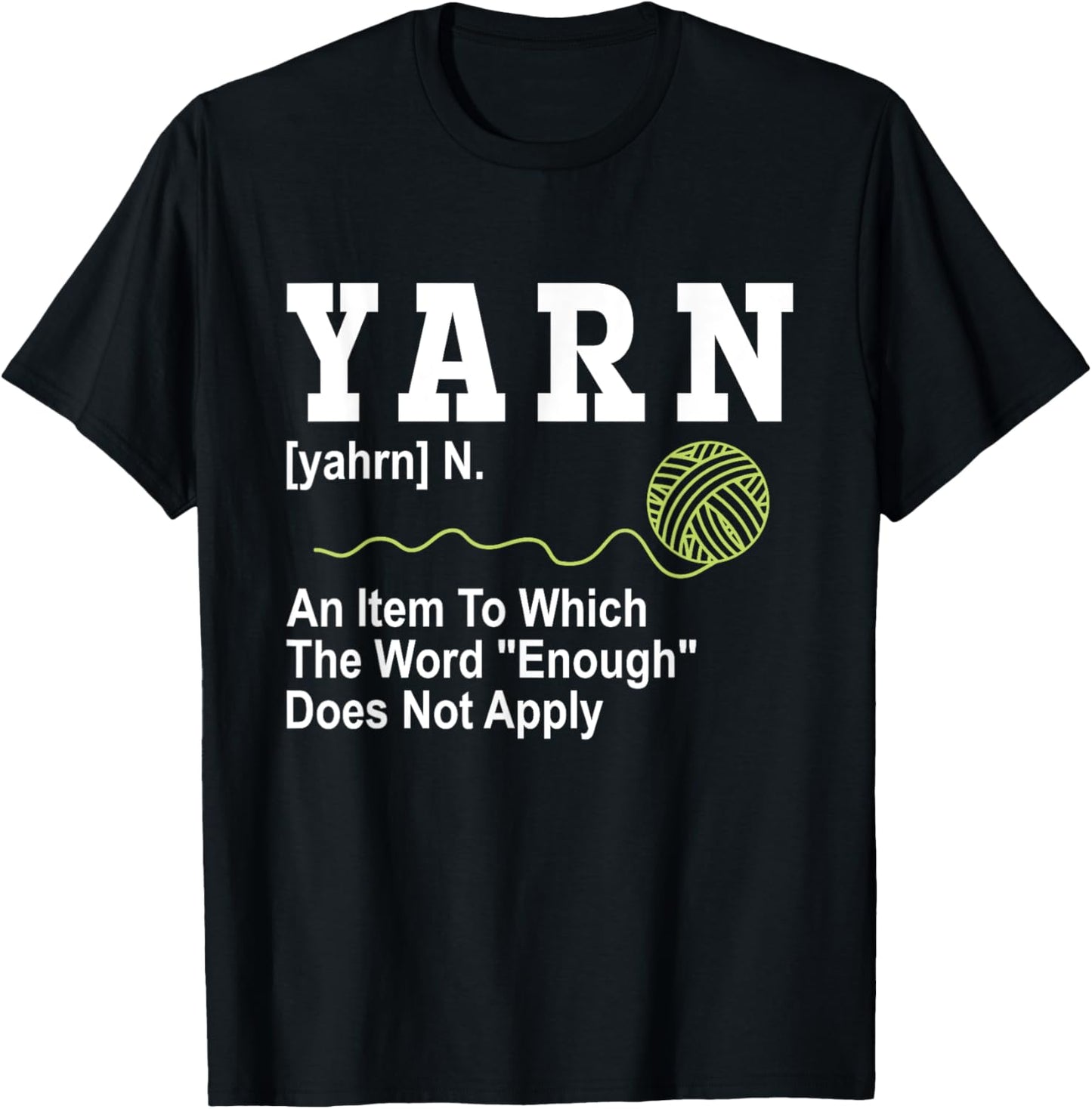 Funny Yarn Definition Yarn Knitting Knitter Crocheting