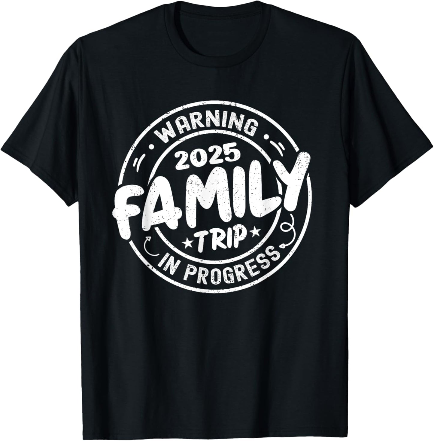 Funny matching family vacay shirts Design by TN Unisex Adults, Unisex Kids T Shirt Black Small Modern Classic Round Collar Short Sleeve Holiday Family Trip 2025 Matching