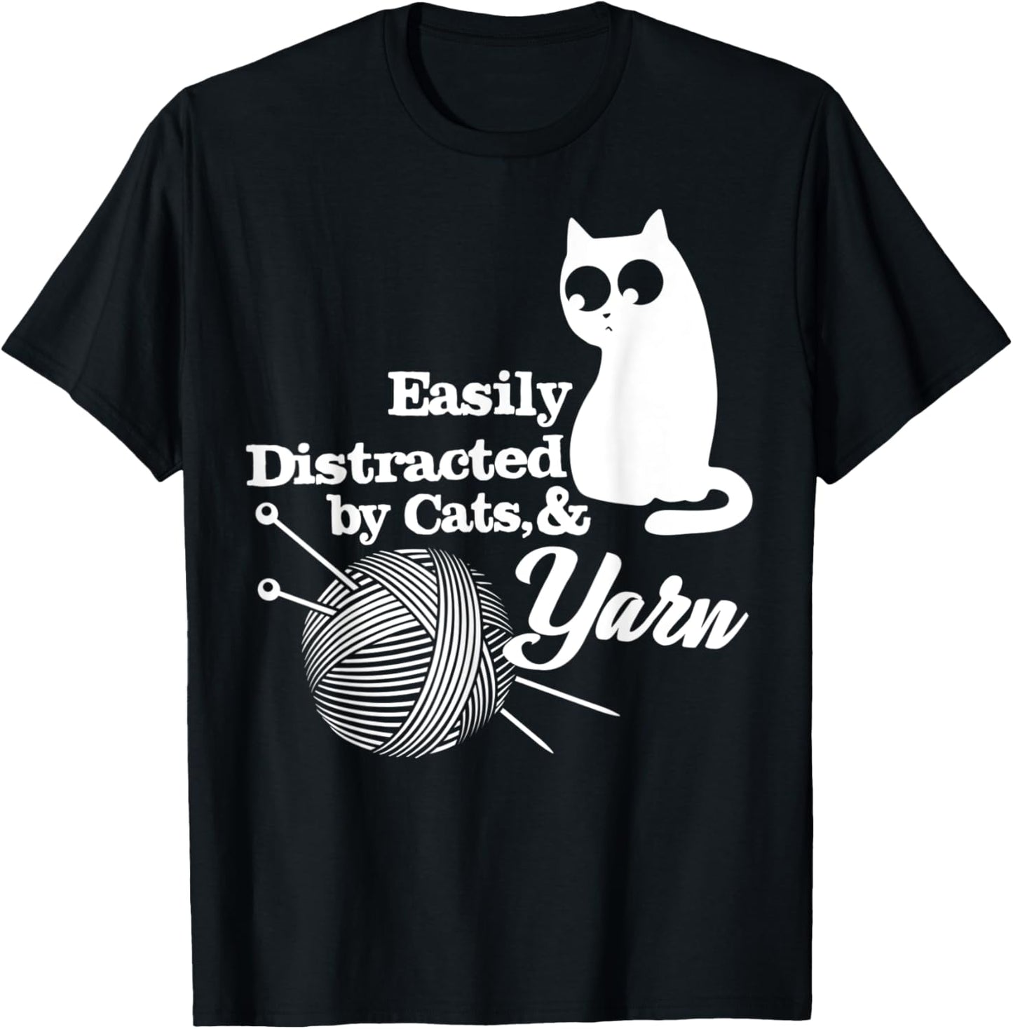 Easily Distracted Cats and Yarn Crochet