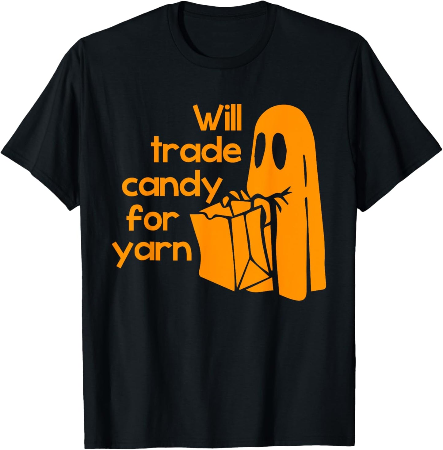 Will Trade Candy For Yarn Funny Halloween