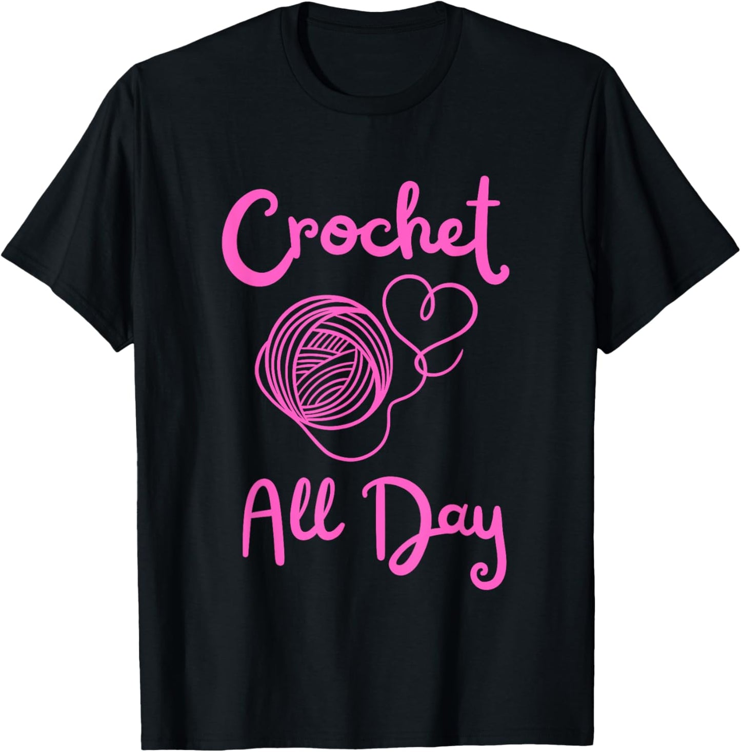 Crochet All Day yarn needle crafts