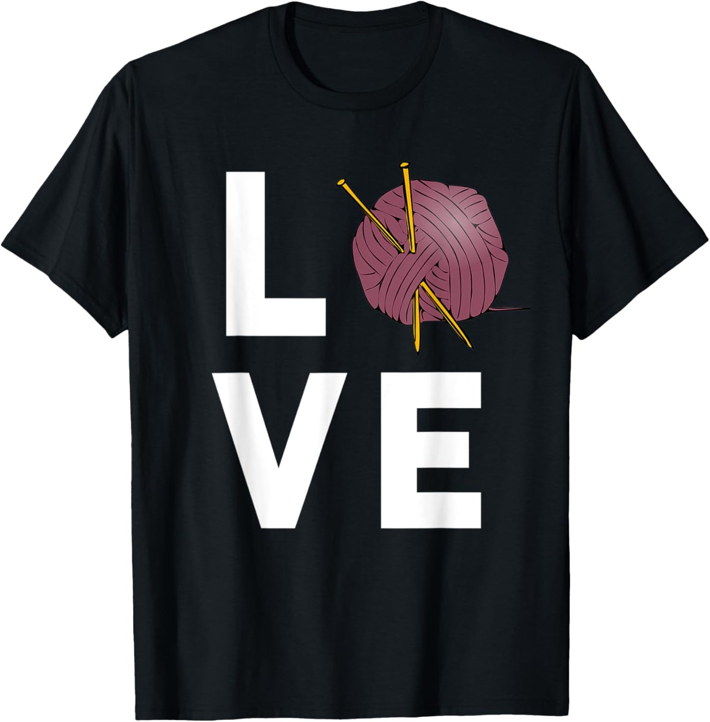 Crochet Yarn Knitting Tshirt Funny Mothers Day Gift T-Shirt