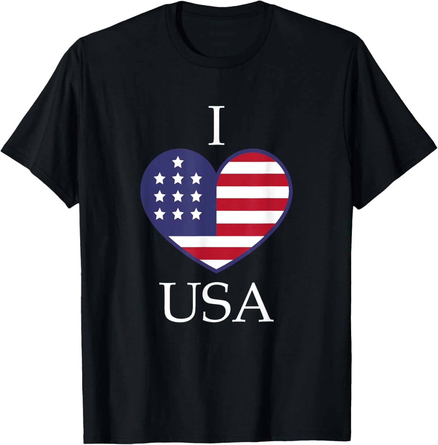 I Heart Usa I Love Usa America Patriotic