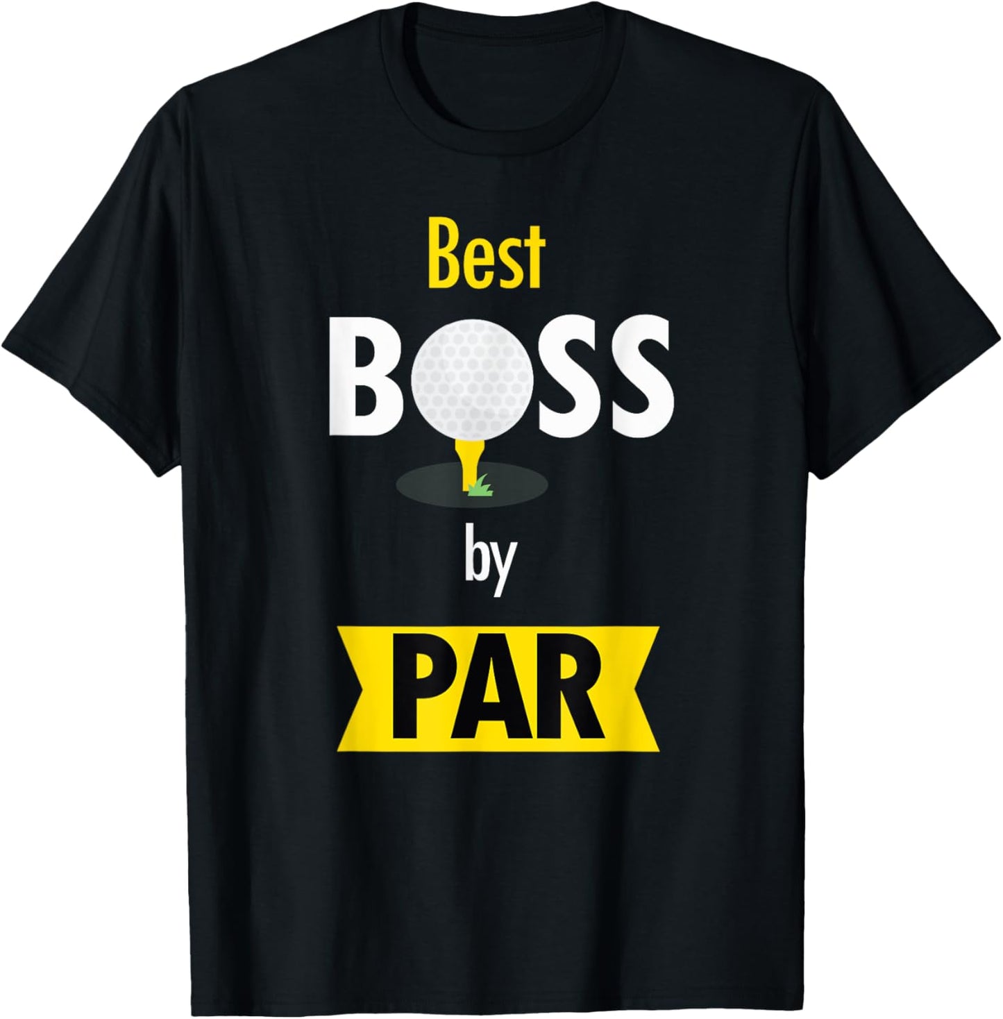 Funny Men Golf Gag Gift T Shirt for National Boss Day