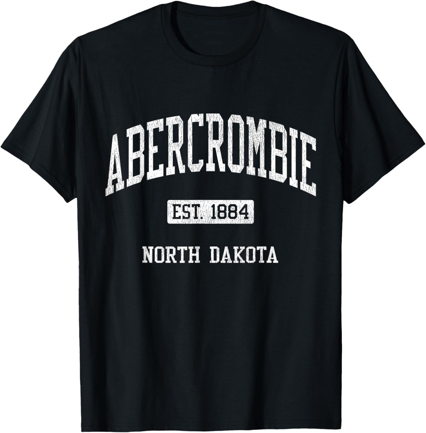 Abercrombie North Dakota ND JS04 Vintage Athletic Sports