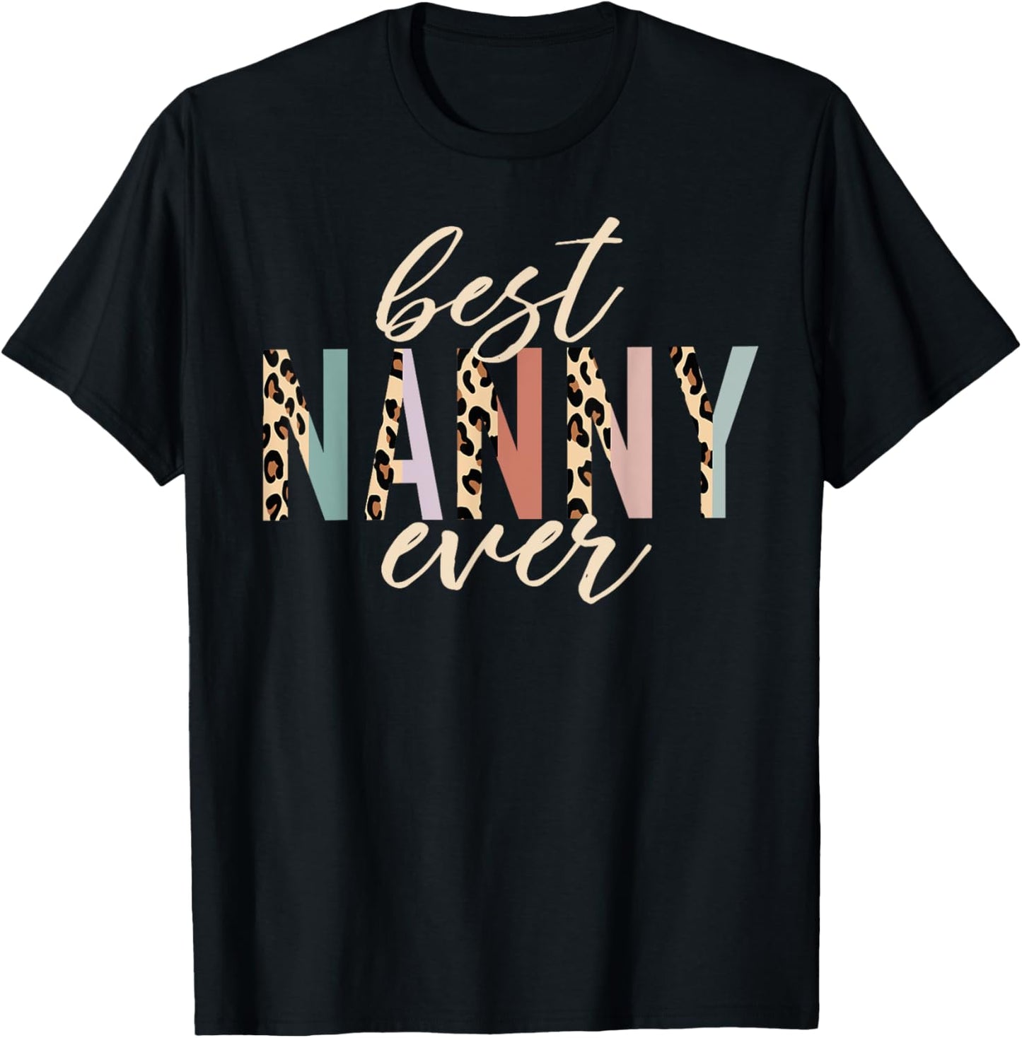 Best Nanny Ever Gifts Leopard Print Mothers Day