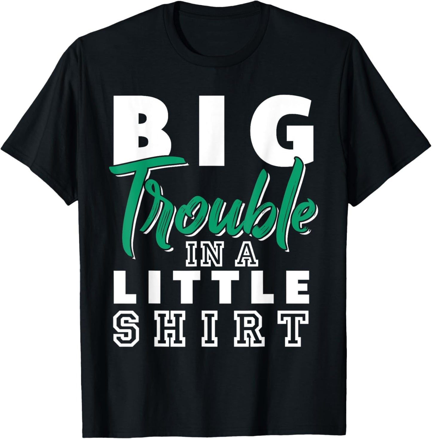 Funny Toddler Tee Shirt for Infant Trouble Maker